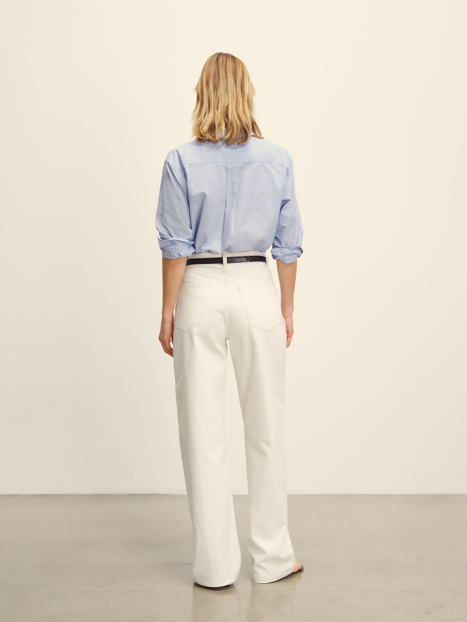 French Blue Eoe Mainstay Cotton Shirt - Image 4