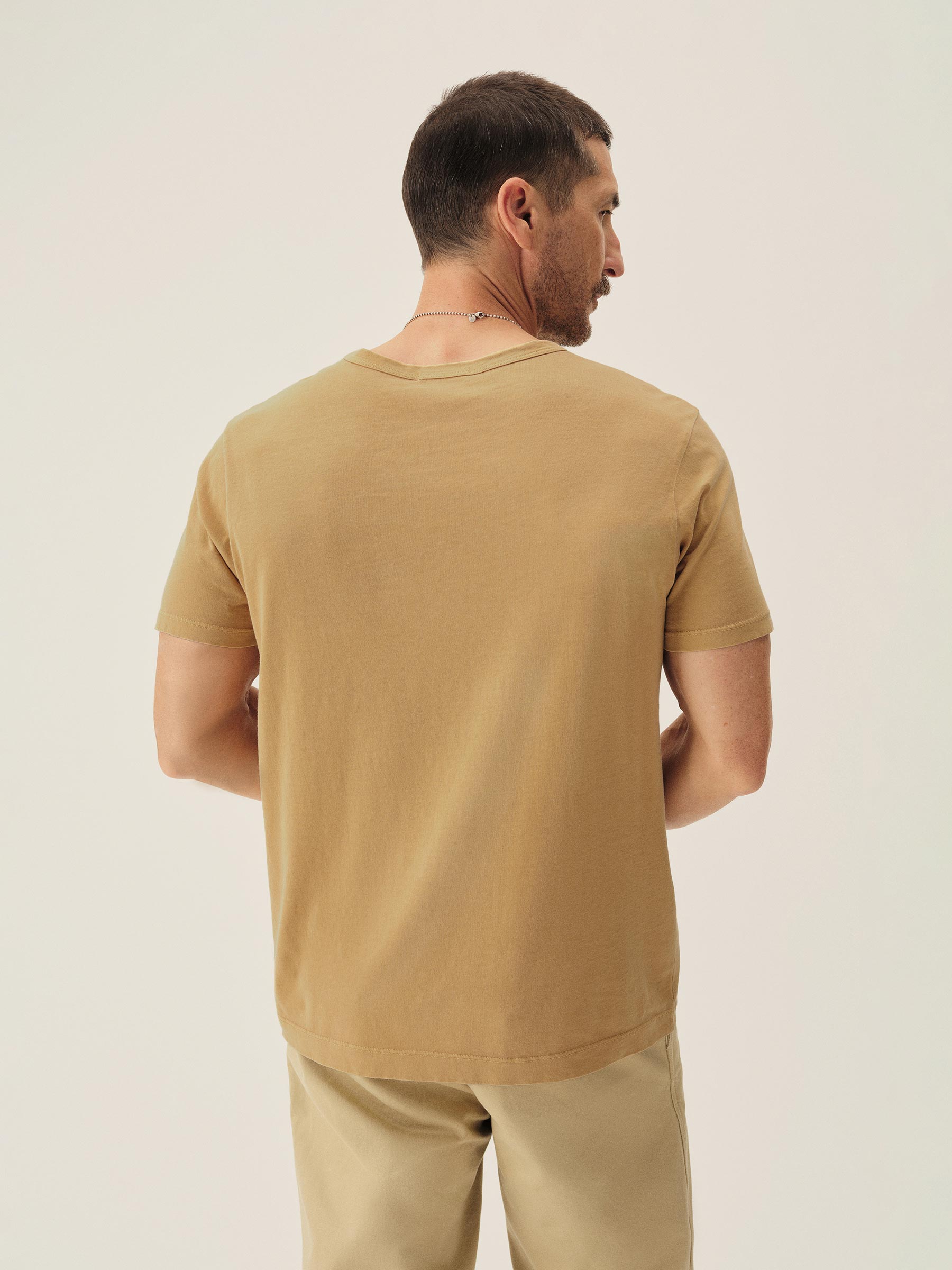 Marigold Venice Wash Pima Classic Tee - Image 5