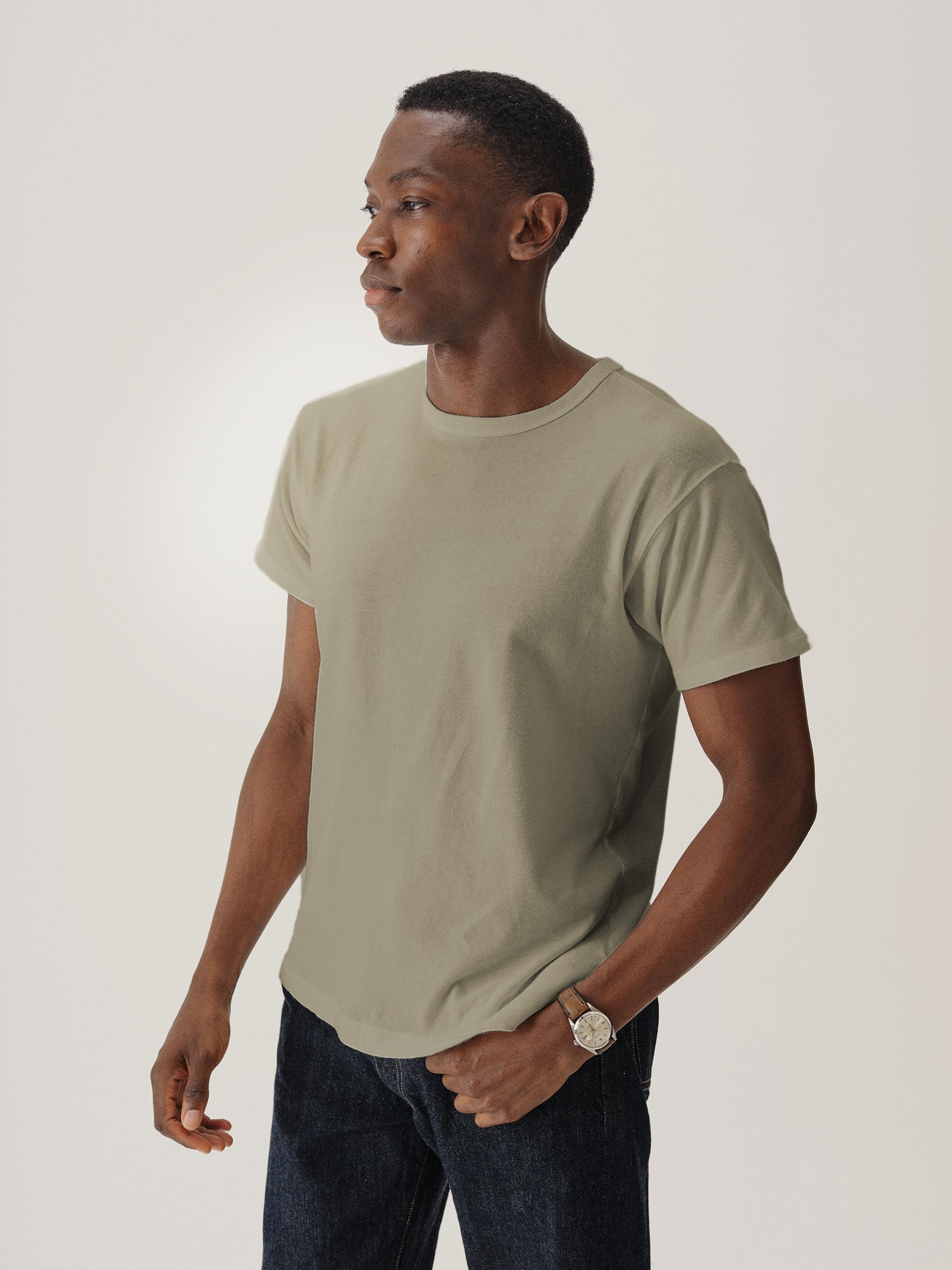 Lichen Stone Toughknit Classic Tee - Image 3