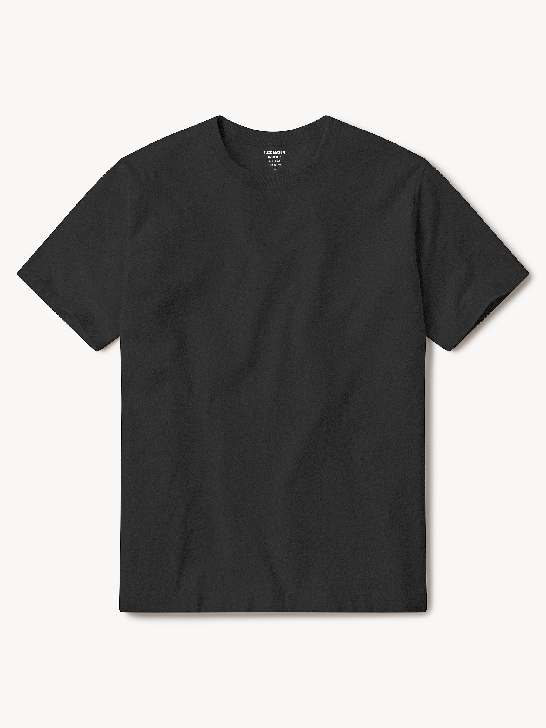 Vintage Black Toughknit 90s Boxy Tee