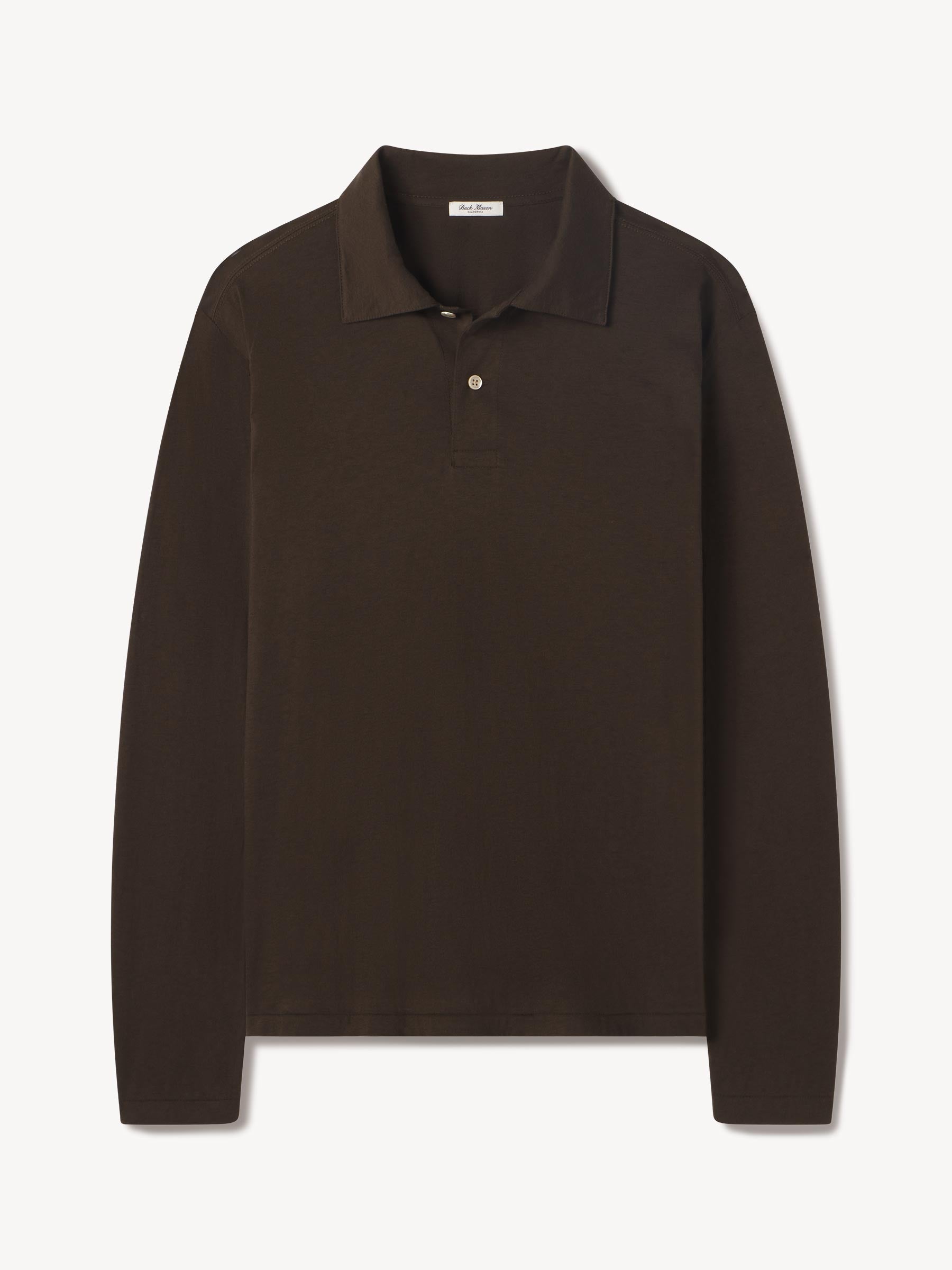 Arabica Japanese Cool Cashmere L/S Knit Polo