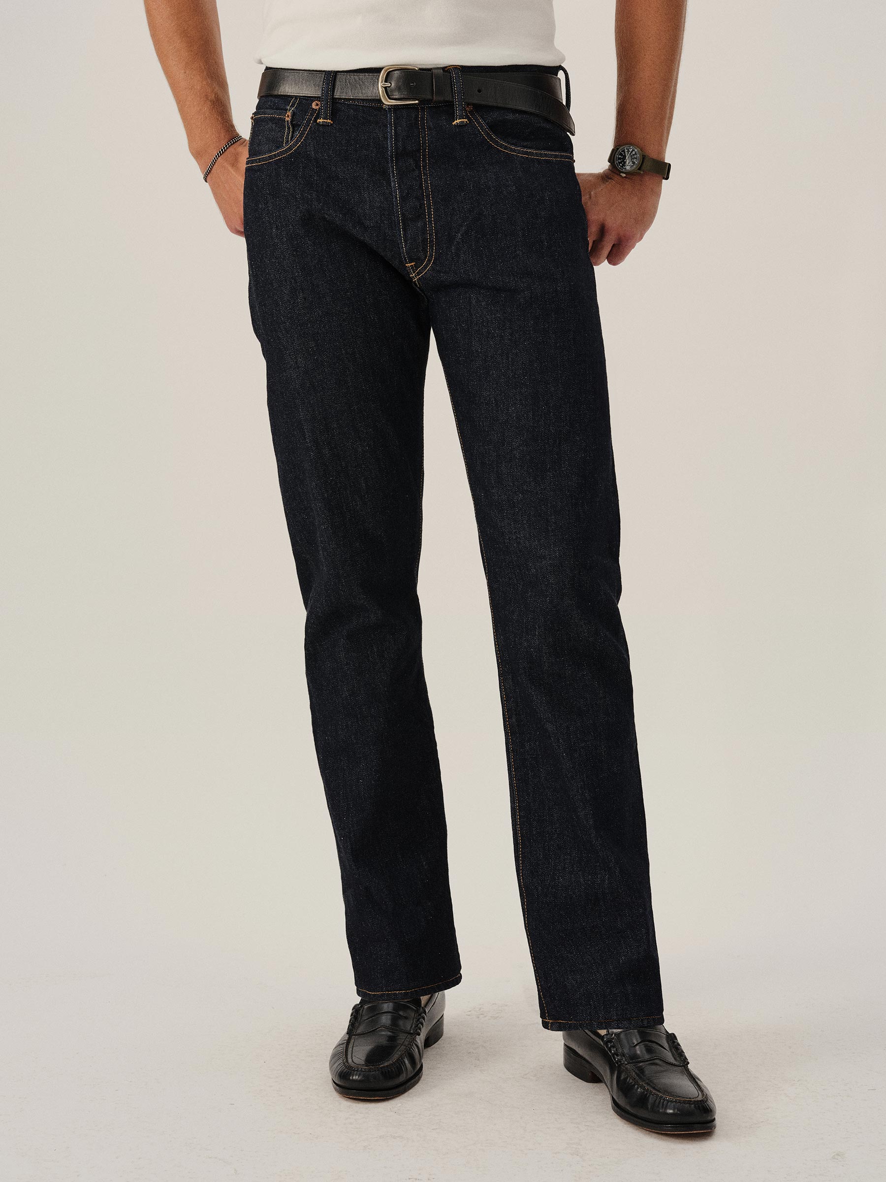 Alternative view of D035 Japanese Denim Ford Standard Jean