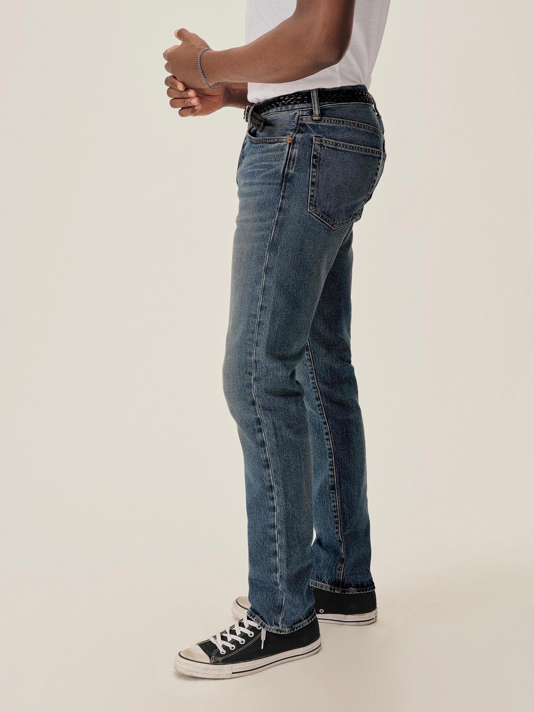 M050 Japanese Denim Maverick Slim Jean - Image 4
