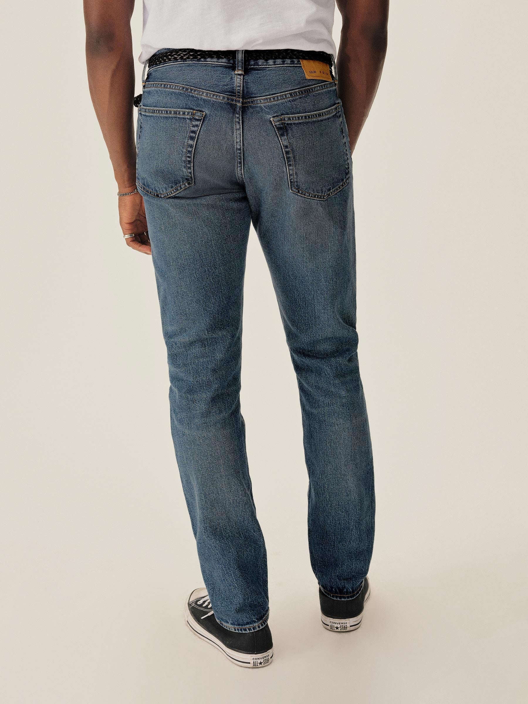 M050 Japanese Denim Maverick Slim Jean - Image 5