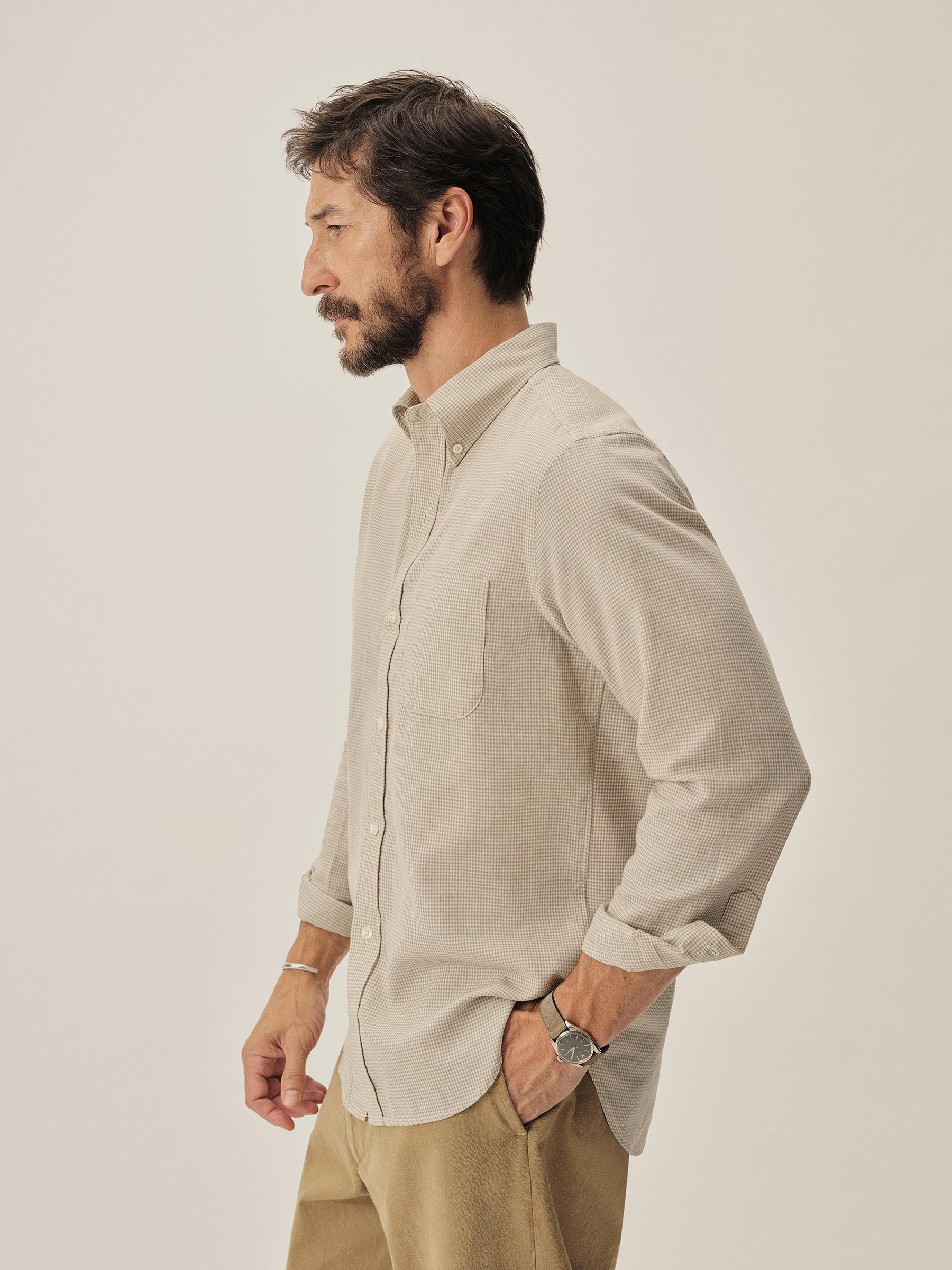 Mini Gingham California Oxford BD Shirt - Image 5