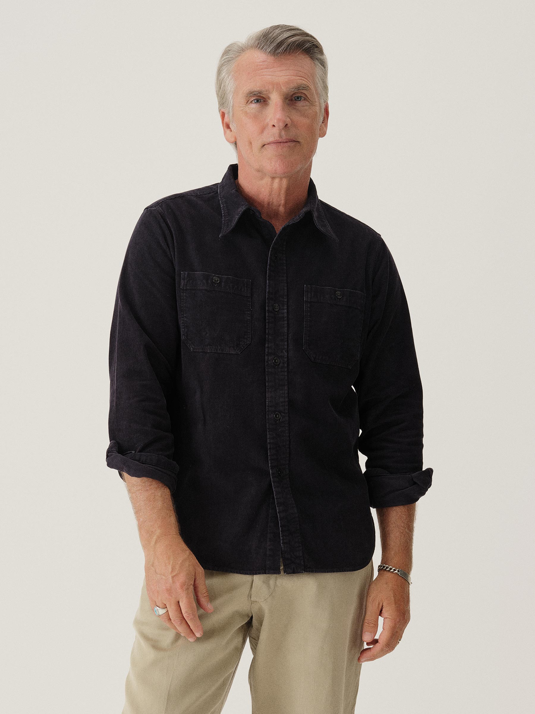 Alternative view of Nightshade Craftsman Corduroy Station Workshirt