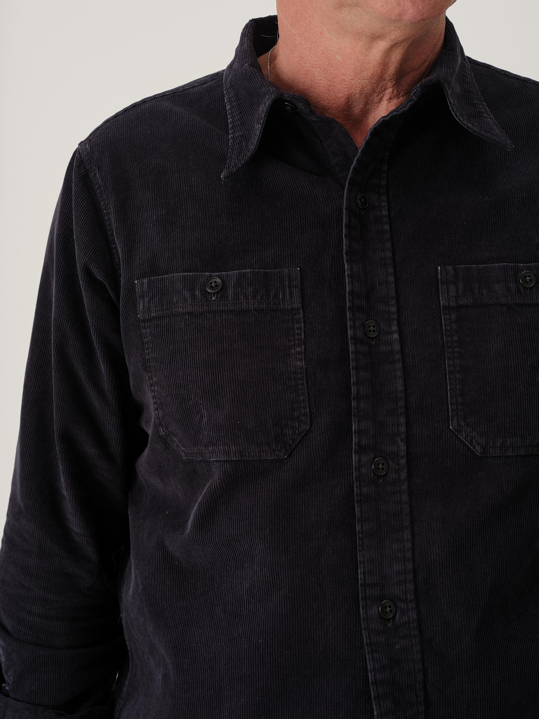 Nightshade Craftsman Corduroy Station Workshirt - Image 3