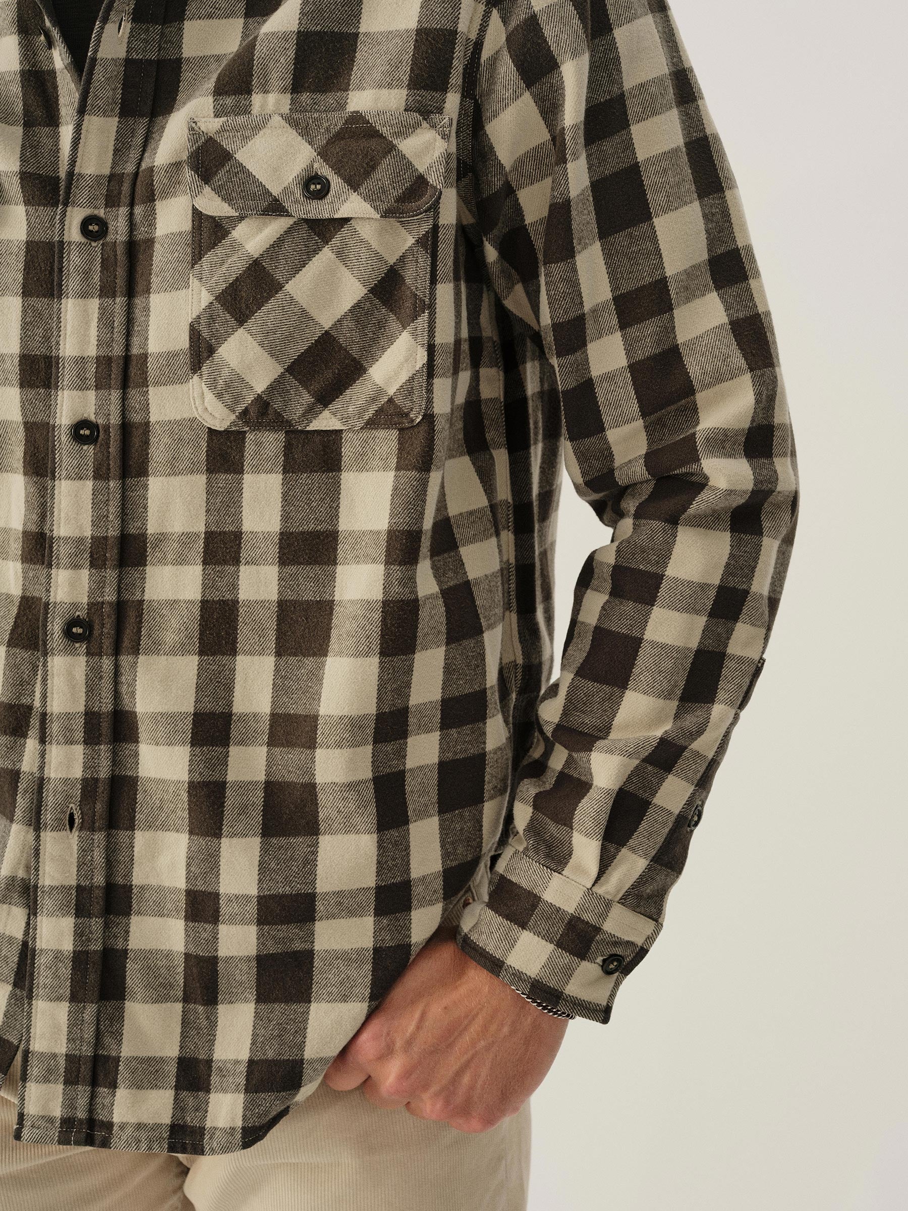 Mesquite Plaid Craftsman Flannel Workshirt - Image 4