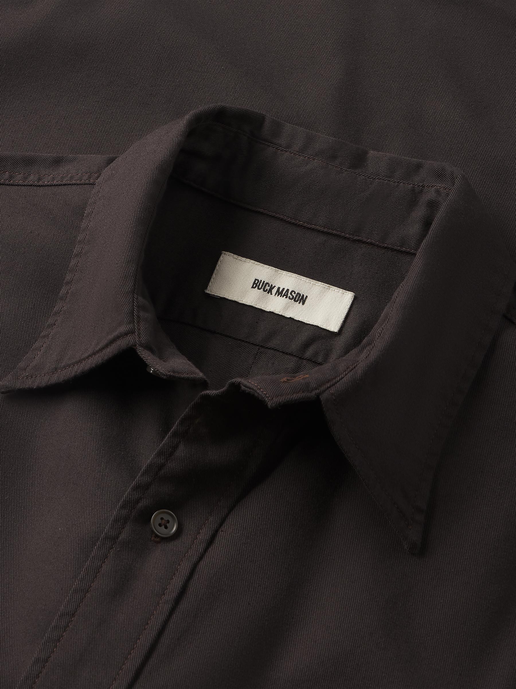 Ironwood Draped Twill One Pocket Shirt - Image 7