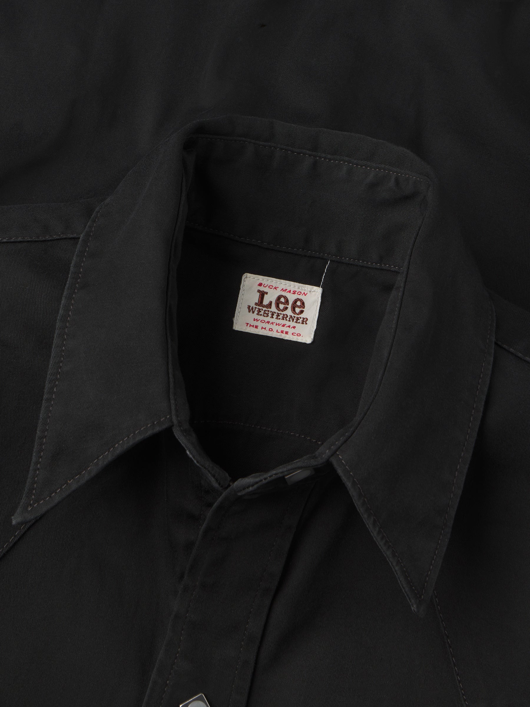 Black Lee X Buck Mason Westerner Shirt - Image 9