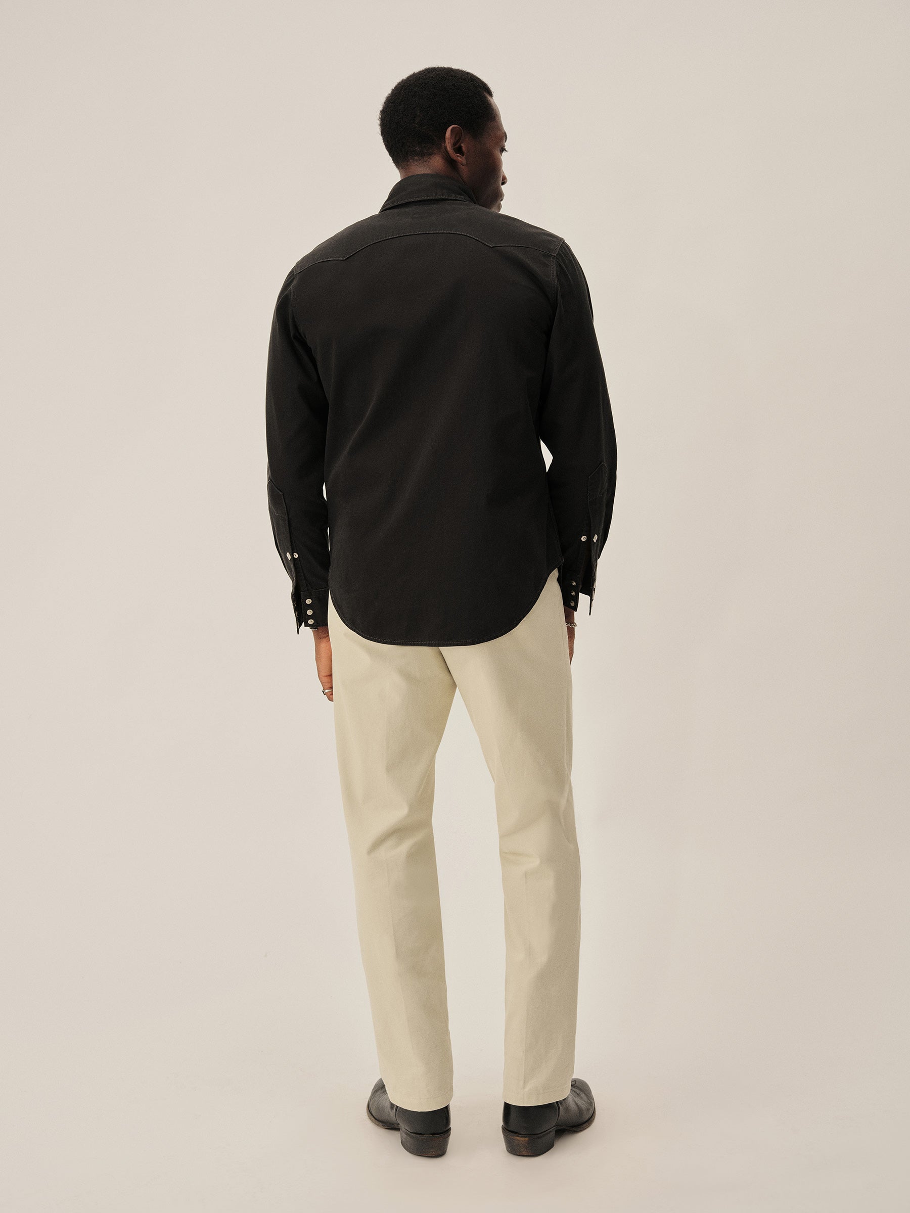 Black Lee X Buck Mason Westerner Shirt - Image 7