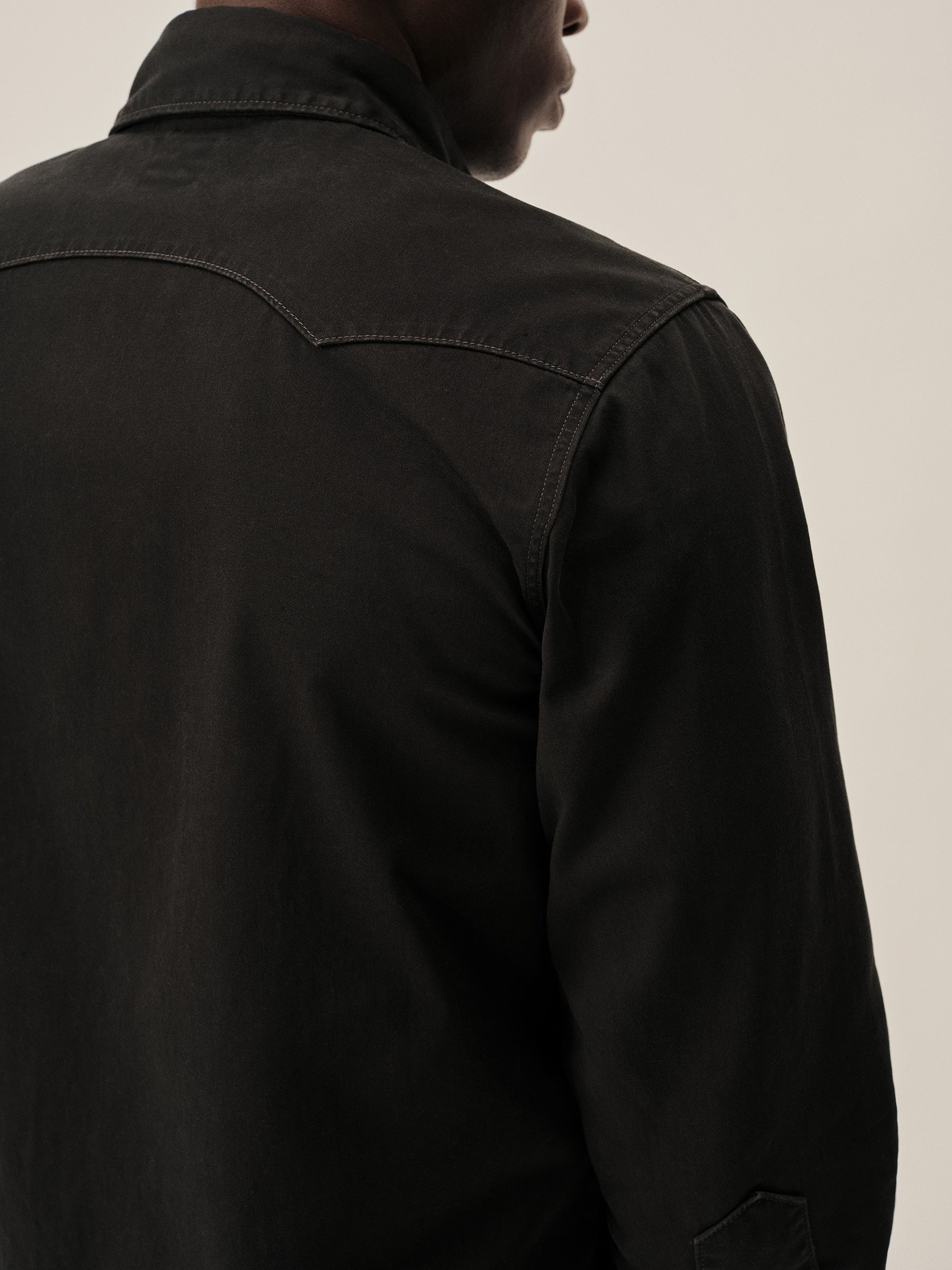 Black Lee X Buck Mason Westerner Shirt - Image 8