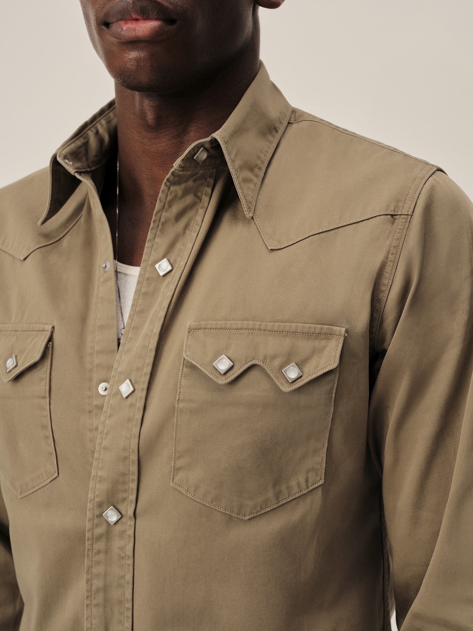 Mocha Lee X Buck Mason Westerner Shirt - Image 4