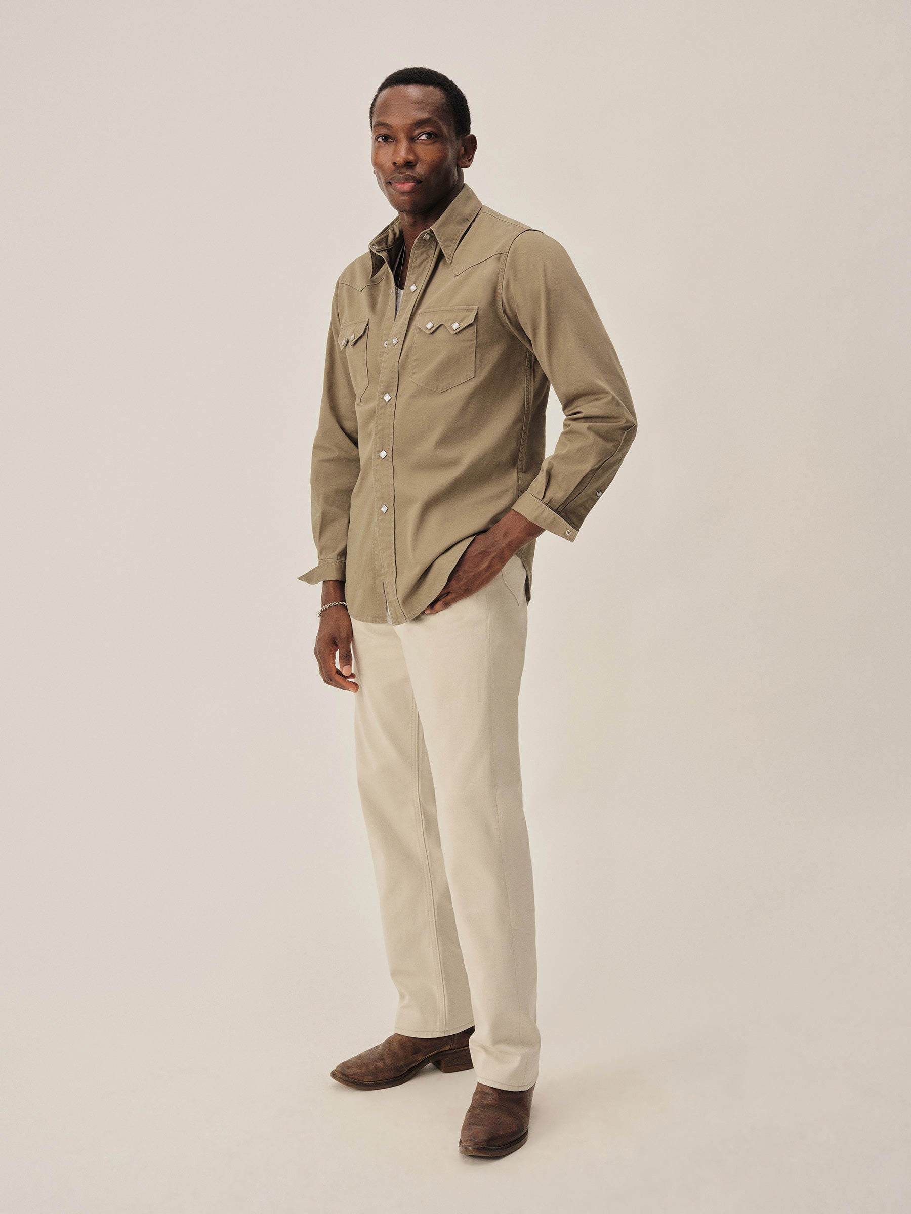 Mocha Lee X Buck Mason Westerner Shirt - Image 5