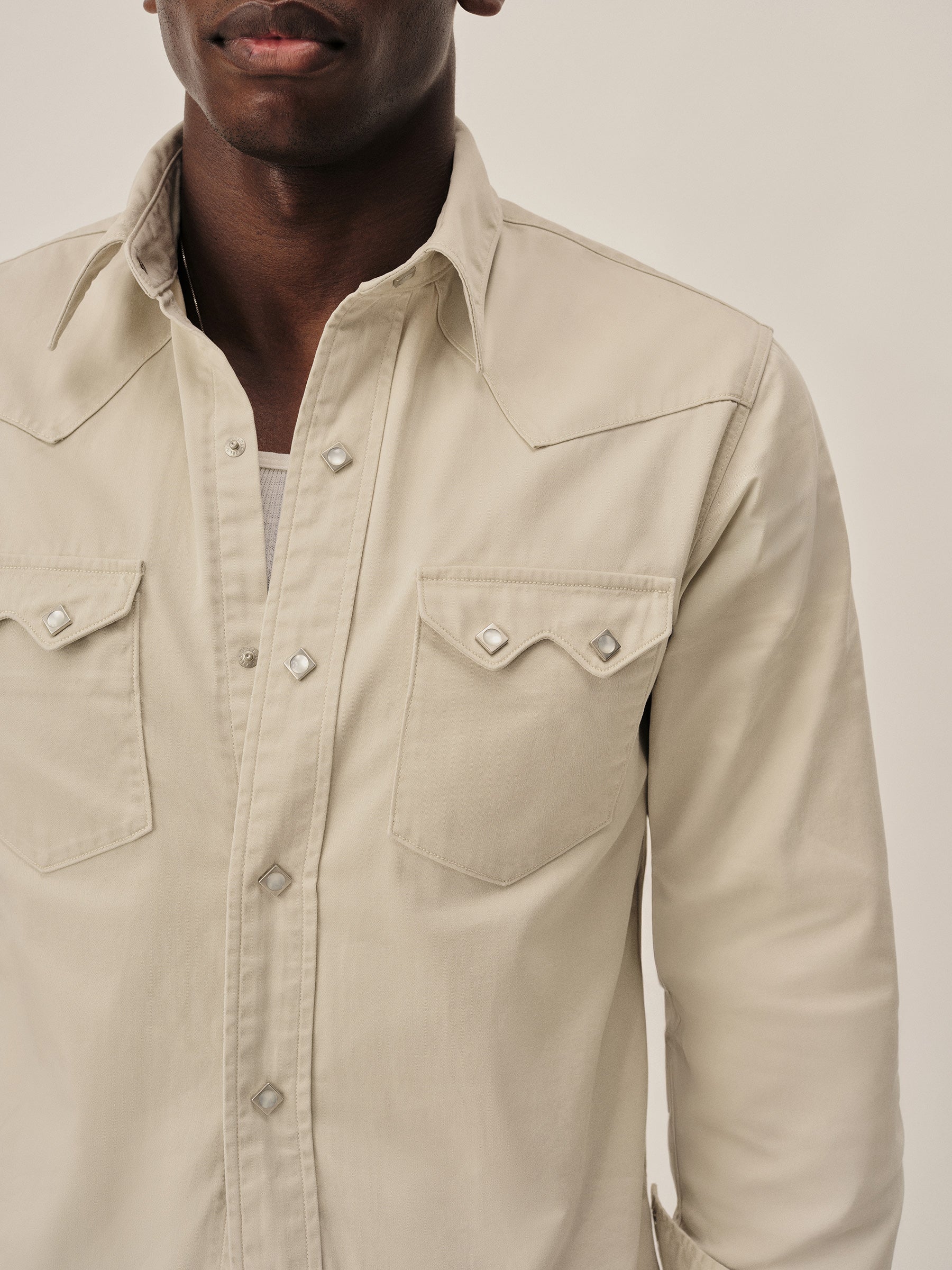 Natural Lee X Buck Mason Westerner Shirt - Image 5