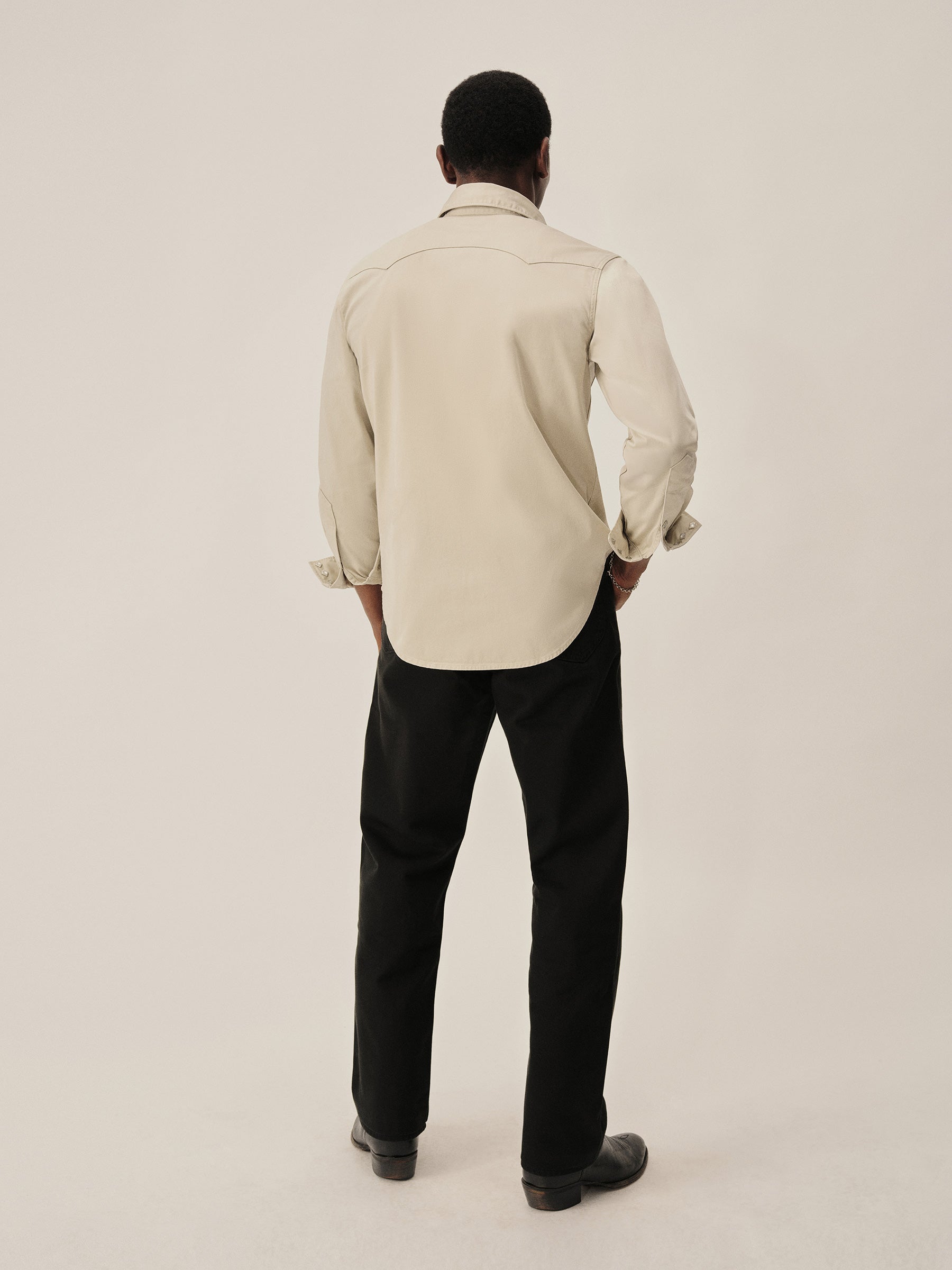 Natural Lee X Buck Mason Westerner Shirt - Image 7