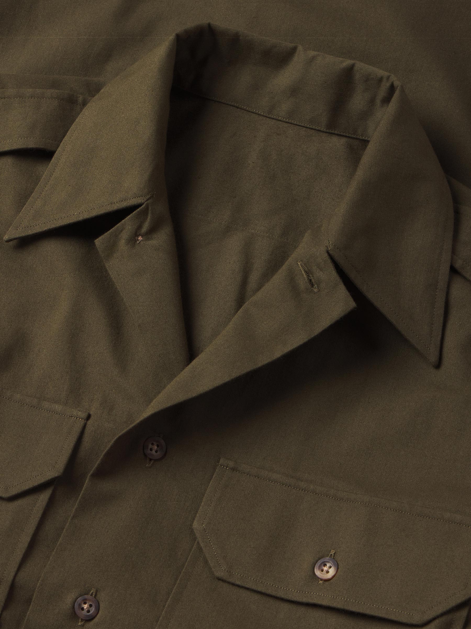 Olive Bryceland's X Buck Mason Moleskin Officer Shirt - Image 4