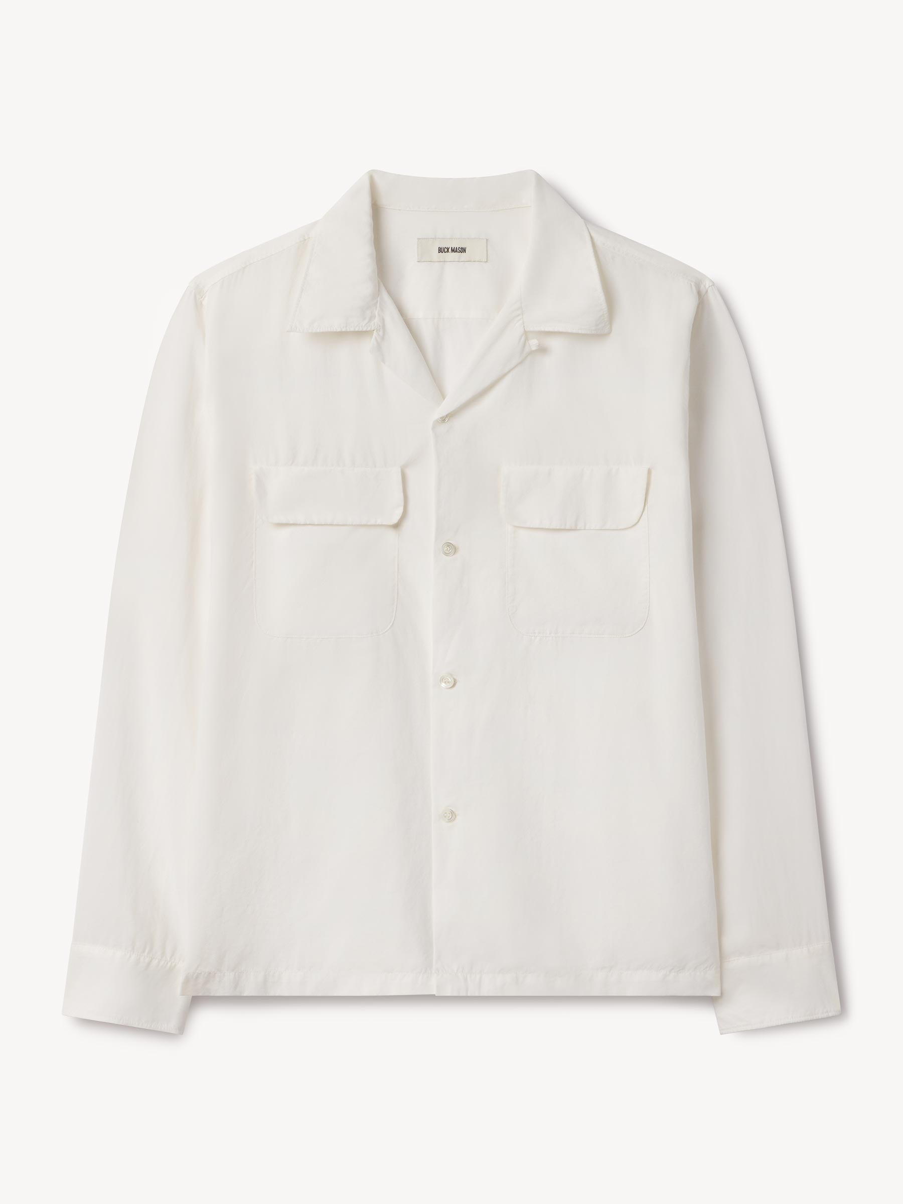 White Casita Camp Shirt