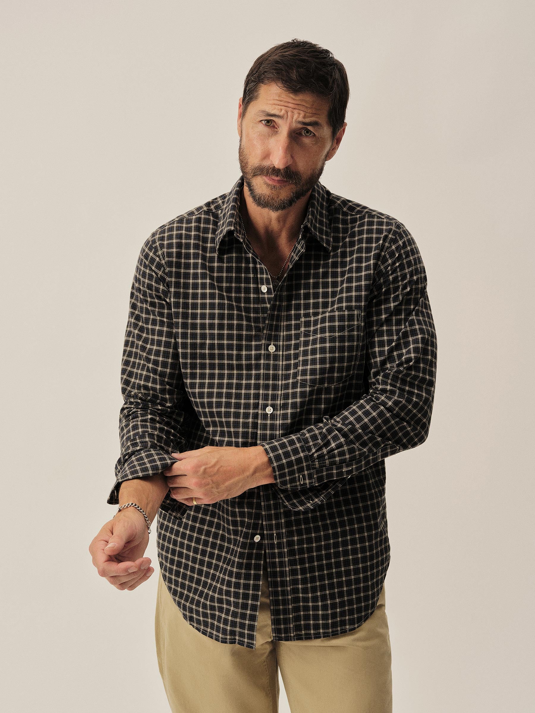 Felton Plaid Wornwell One Pocket Shirt - Image 3