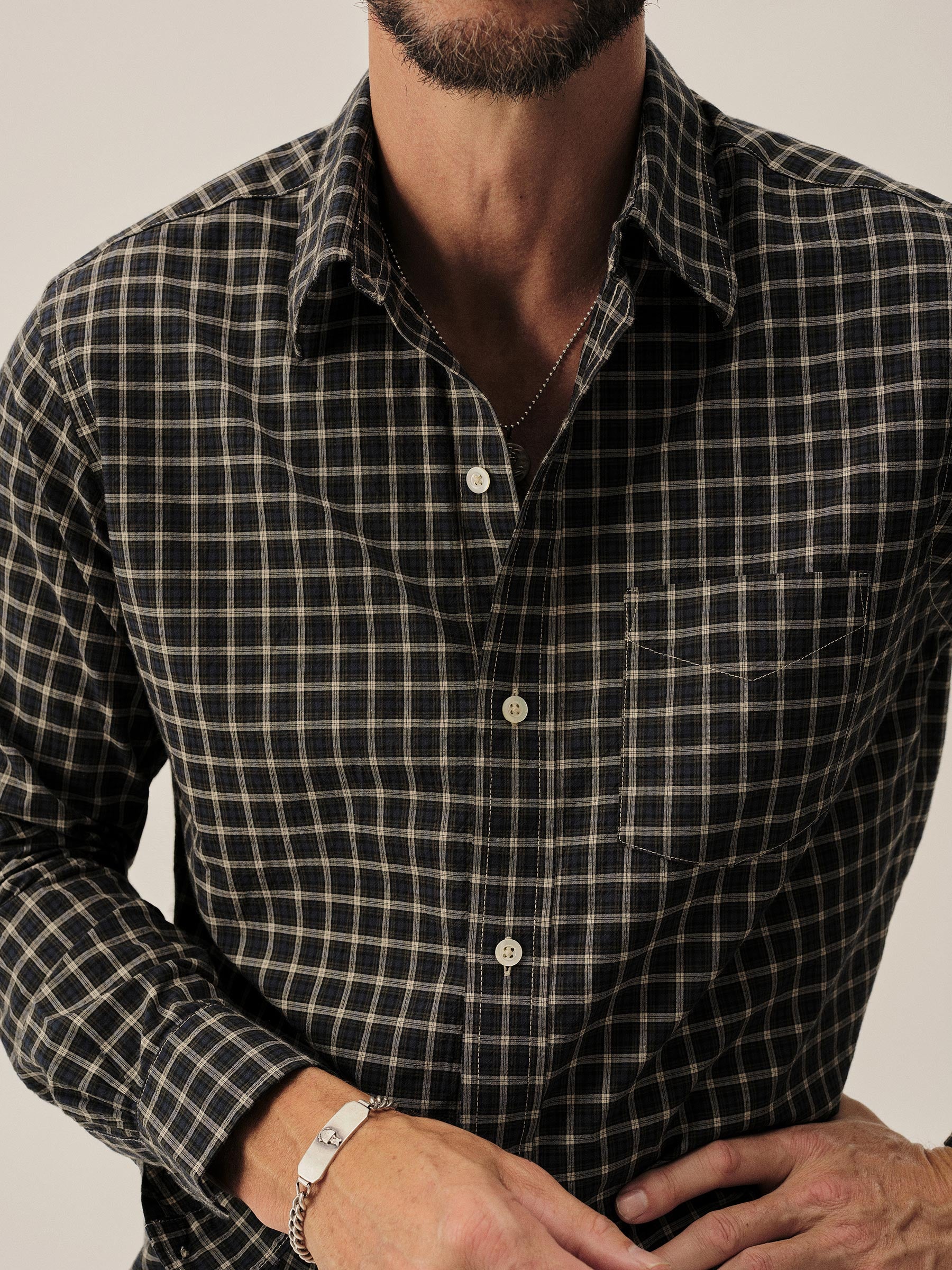 Felton Plaid Wornwell One Pocket Shirt