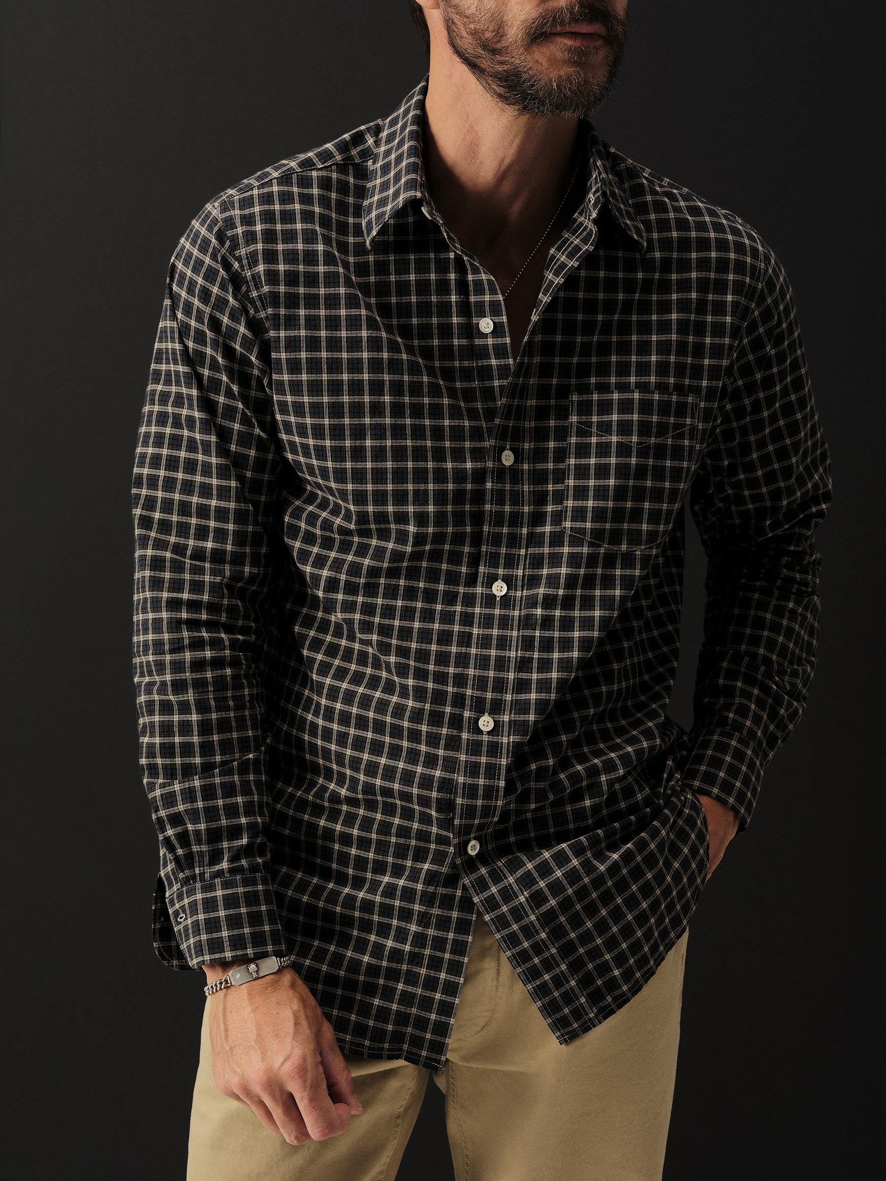 Felton Plaid Wornwell One Pocket Shirt - Image 6