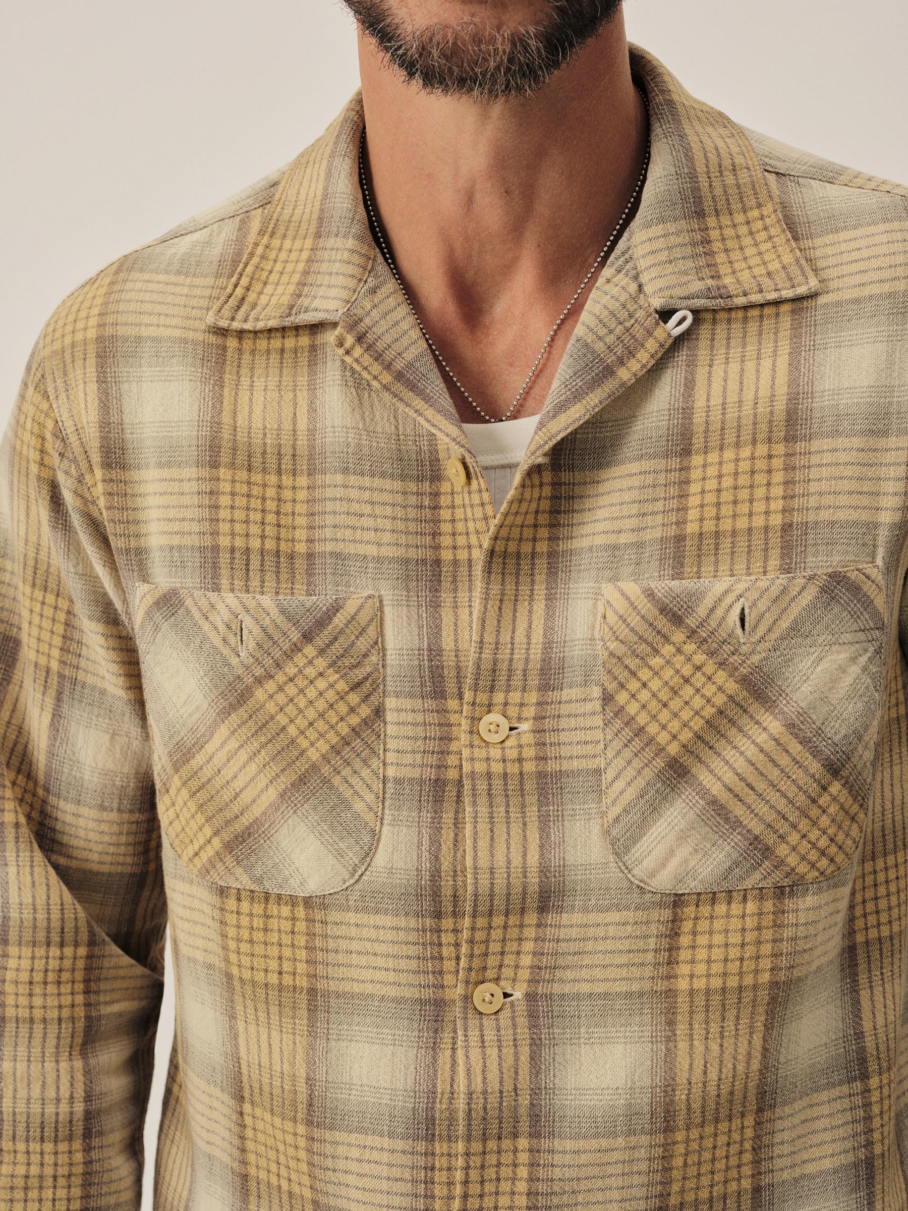 Oakmont Plaid Cabinessence Flannel Camp Shirt - Image 3