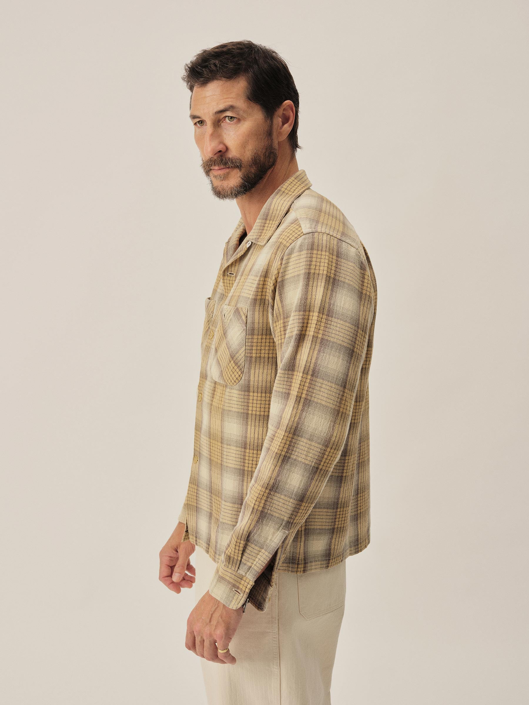 Oakmont Plaid Cabinessence Flannel Camp Shirt - Image 4