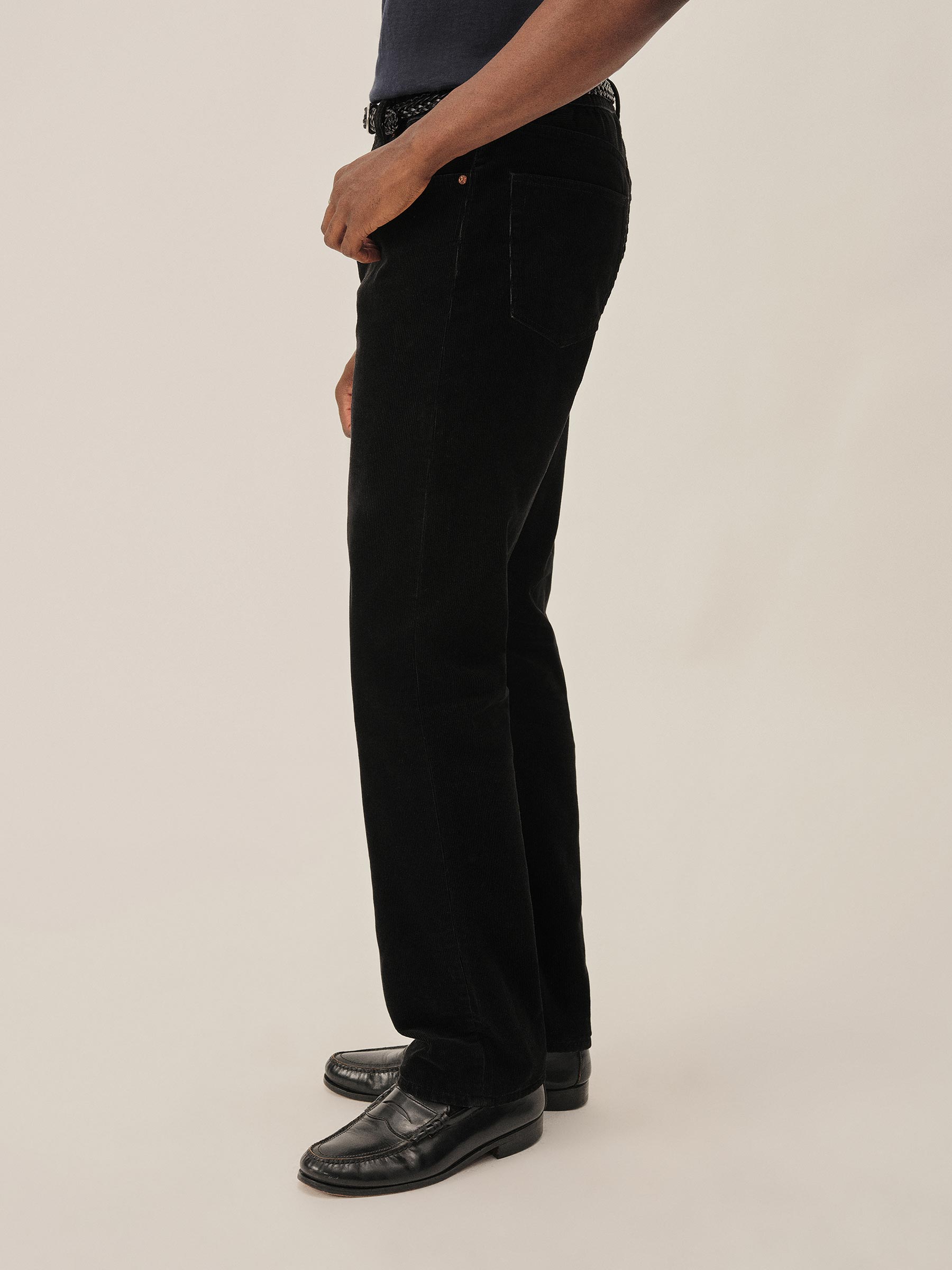 Washed Black Craftsman Corduroy Ford Standard Jean - Image 4
