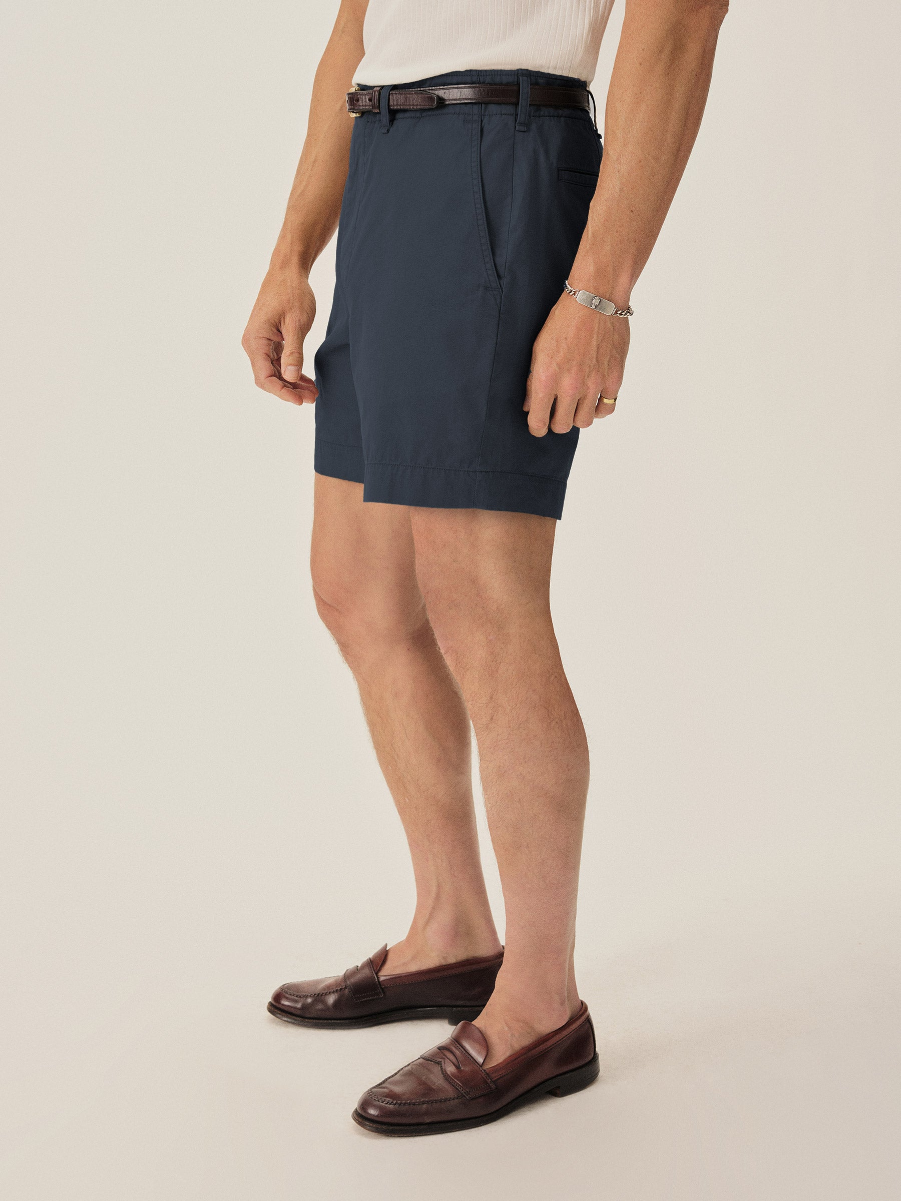 Washed Navy Tropic Twill Carry-On Short - Image 3