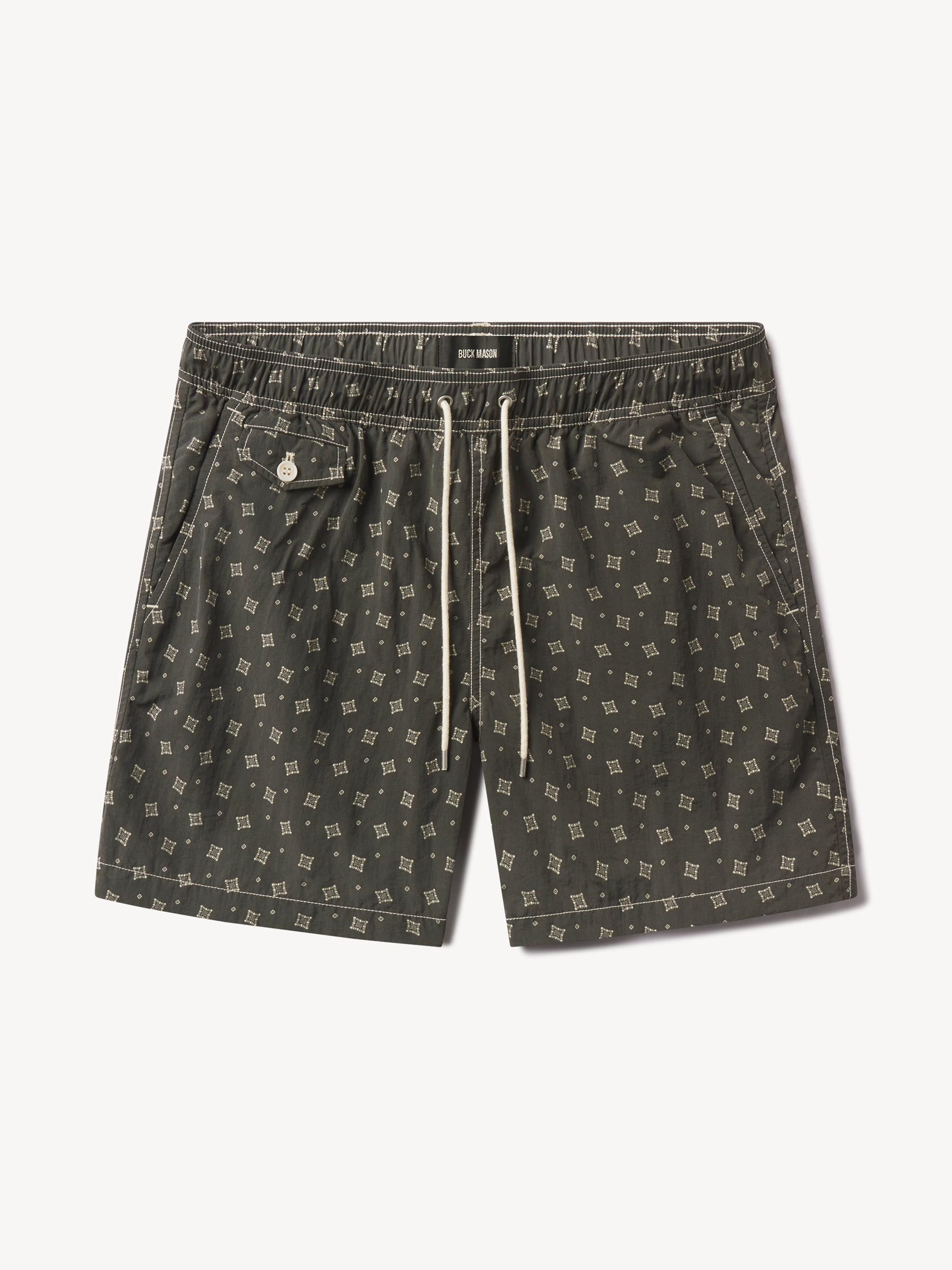 Alternative view of Faded Black Laguna Swim Short