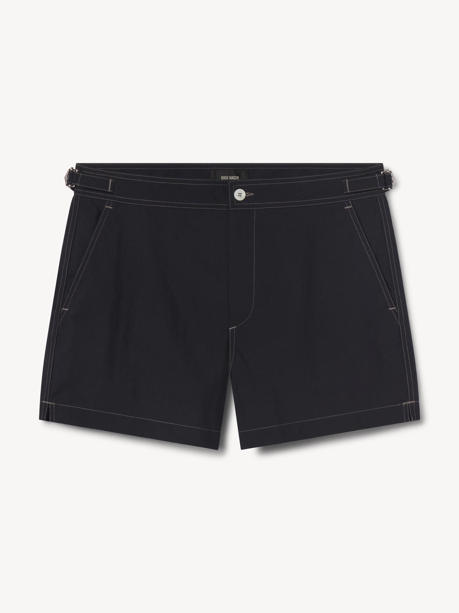 Alternative view of Navy Newport Nylon Swim Short