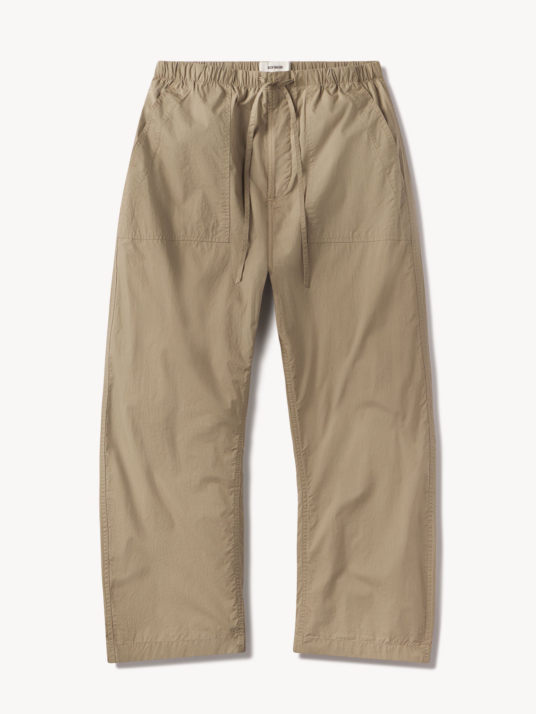 Mushroom Paperweight Poplin Pull-on Pant