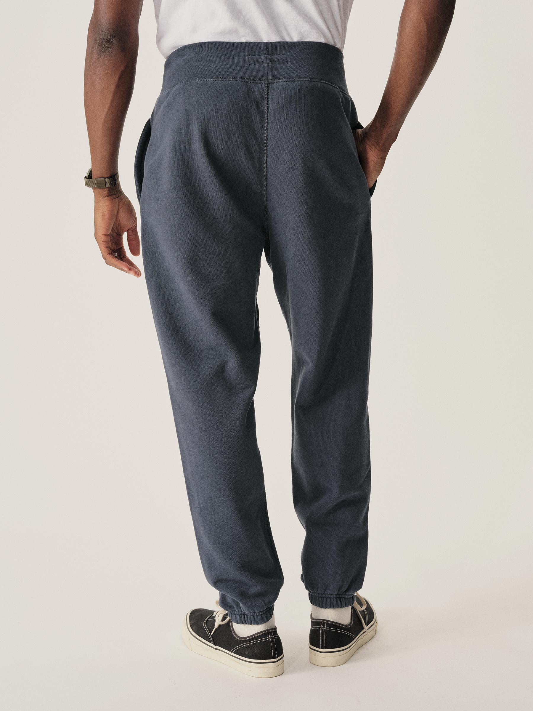 Navy Sunfade Welterweight Sweatpant - Image 5