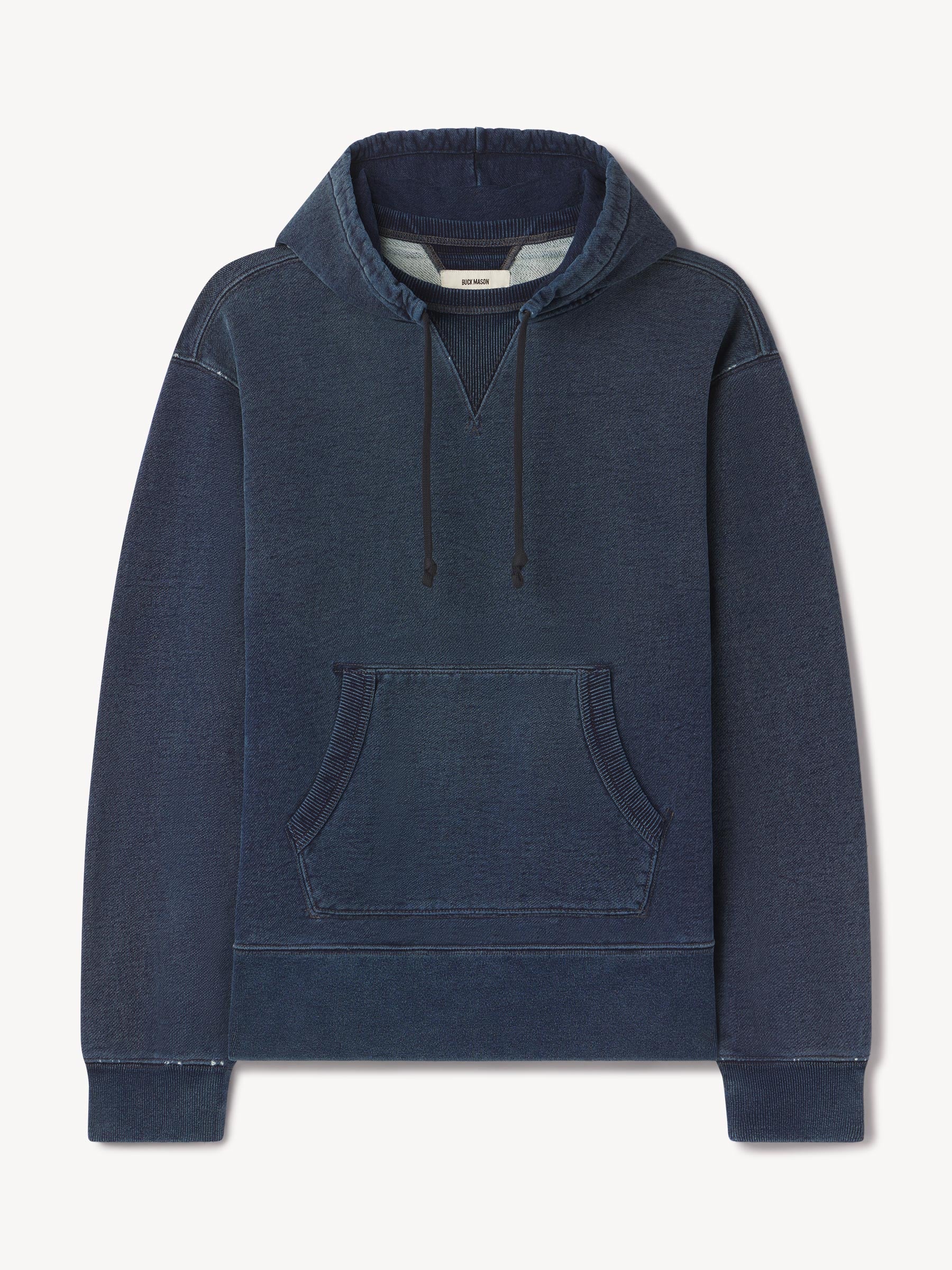 Alternative view of D037 Double Indigo Loopback Afterhood Sweatshirt
