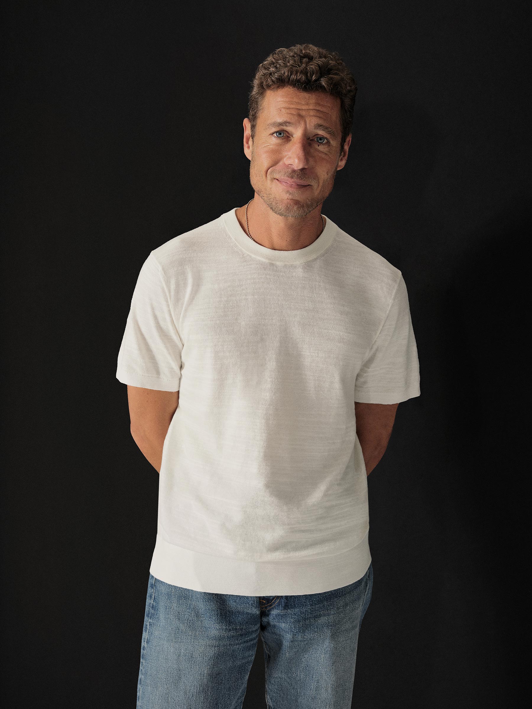 Ivory Avalon Knit Classic Tee - Image 6
