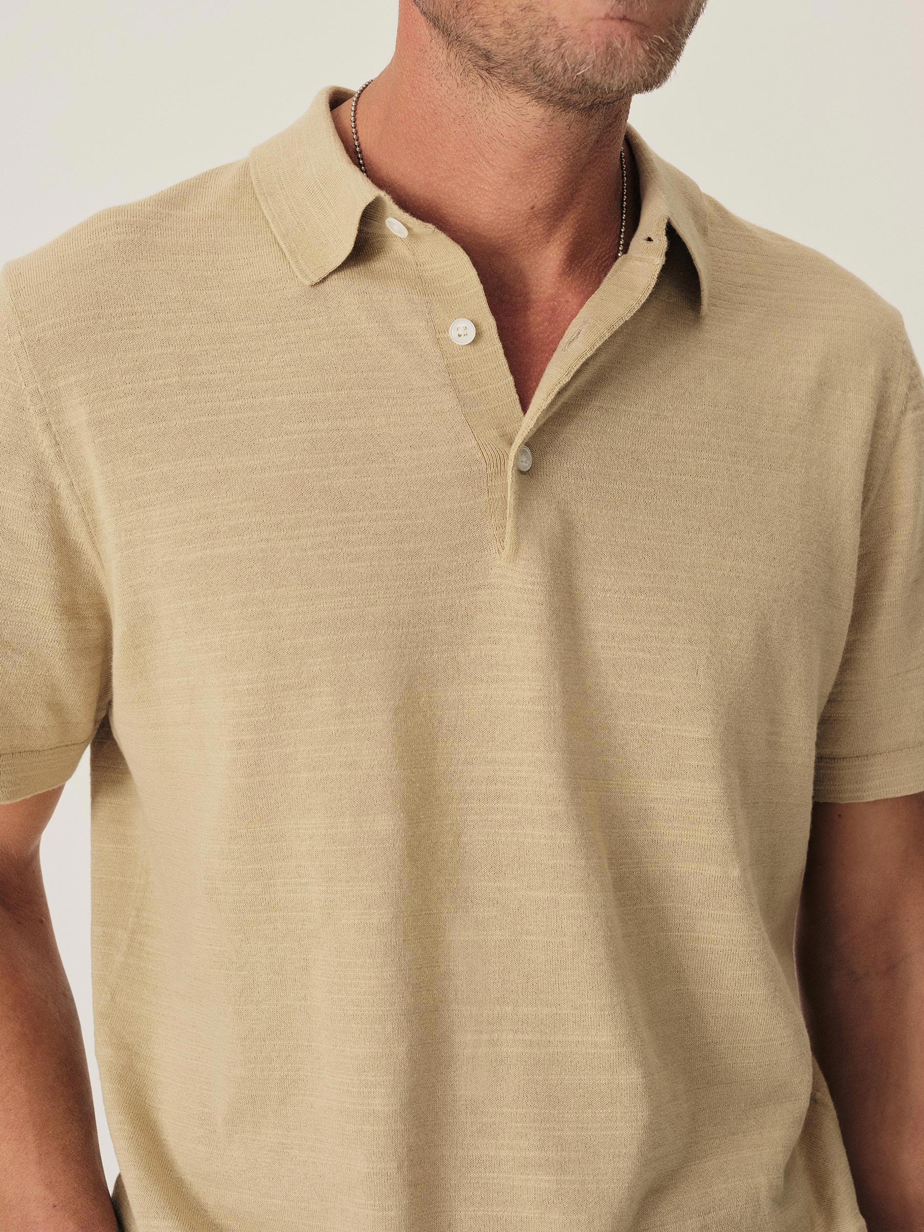 Cedar Avalon Knit Polo - Image 3