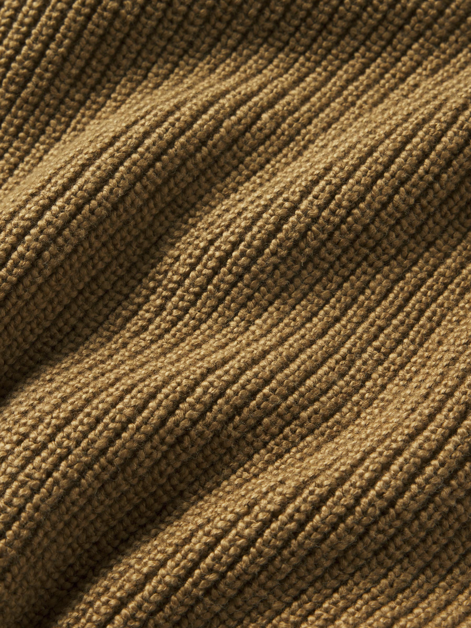 British Khaki Seafarer Cotton Rib Crew - Image 7