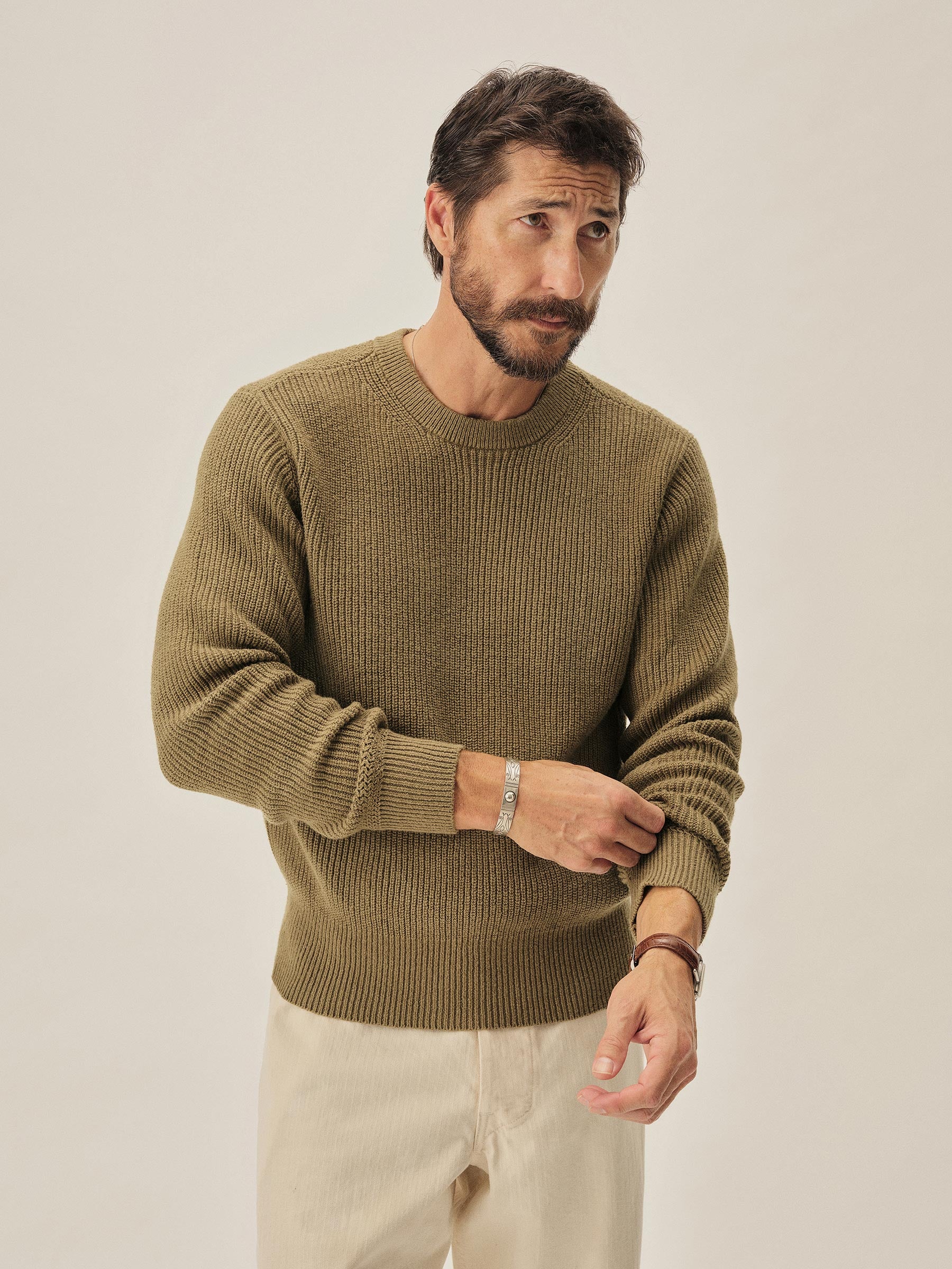 Fatigue Seafarer Cotton Rib Crew - Image 3
