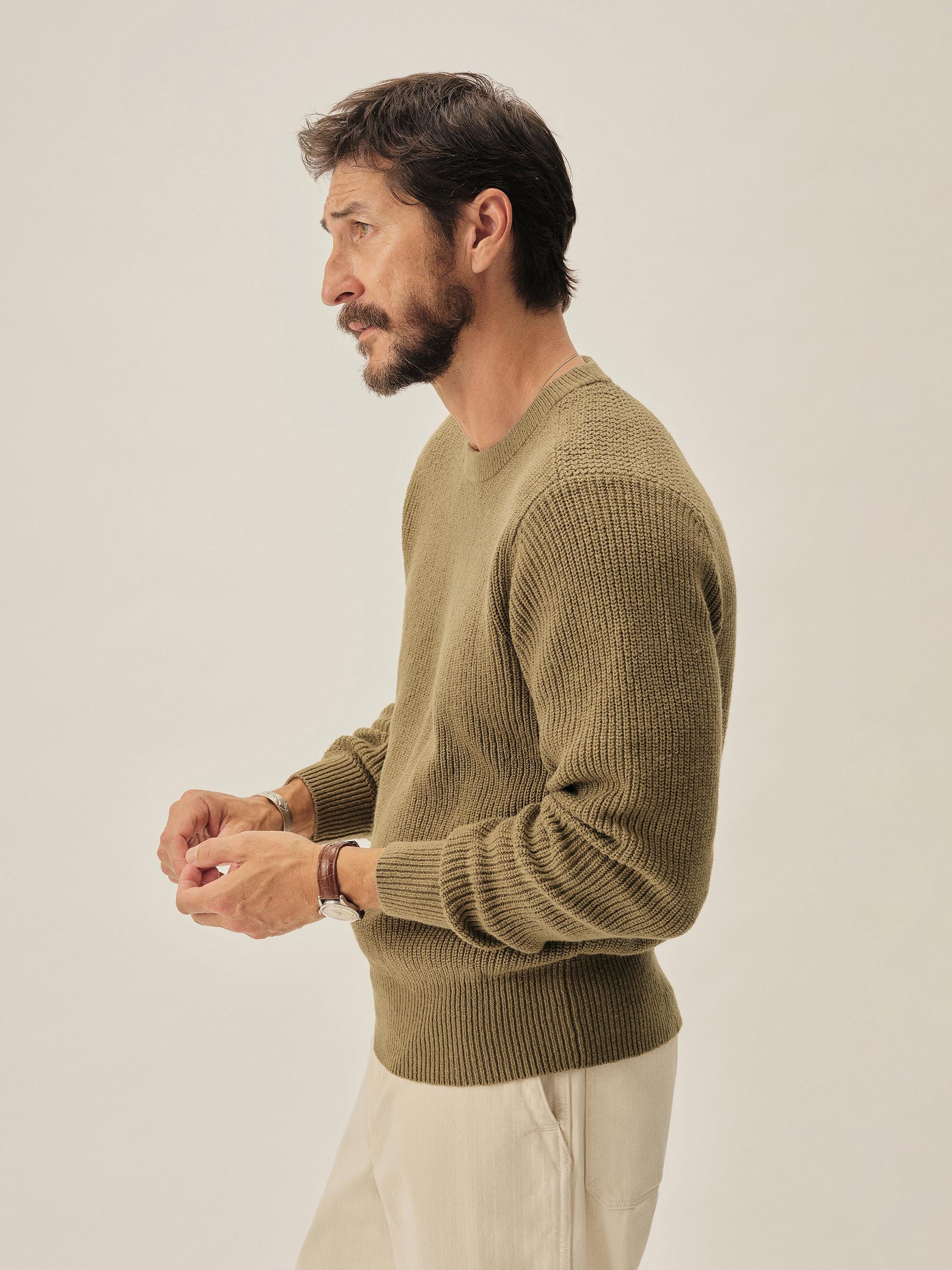 Fatigue Seafarer Cotton Rib Crew - Image 5