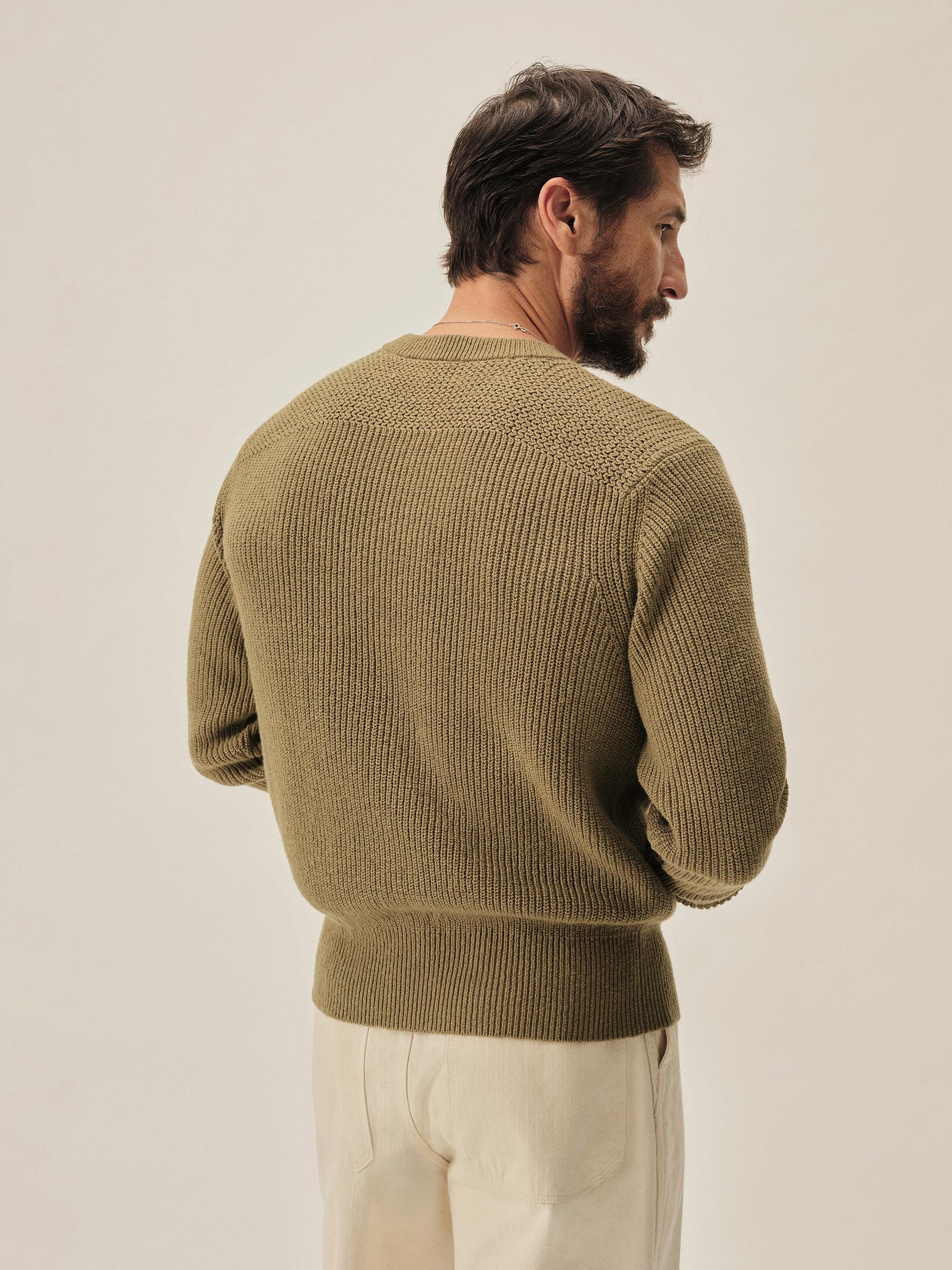 Fatigue Seafarer Cotton Rib Crew - Image 6