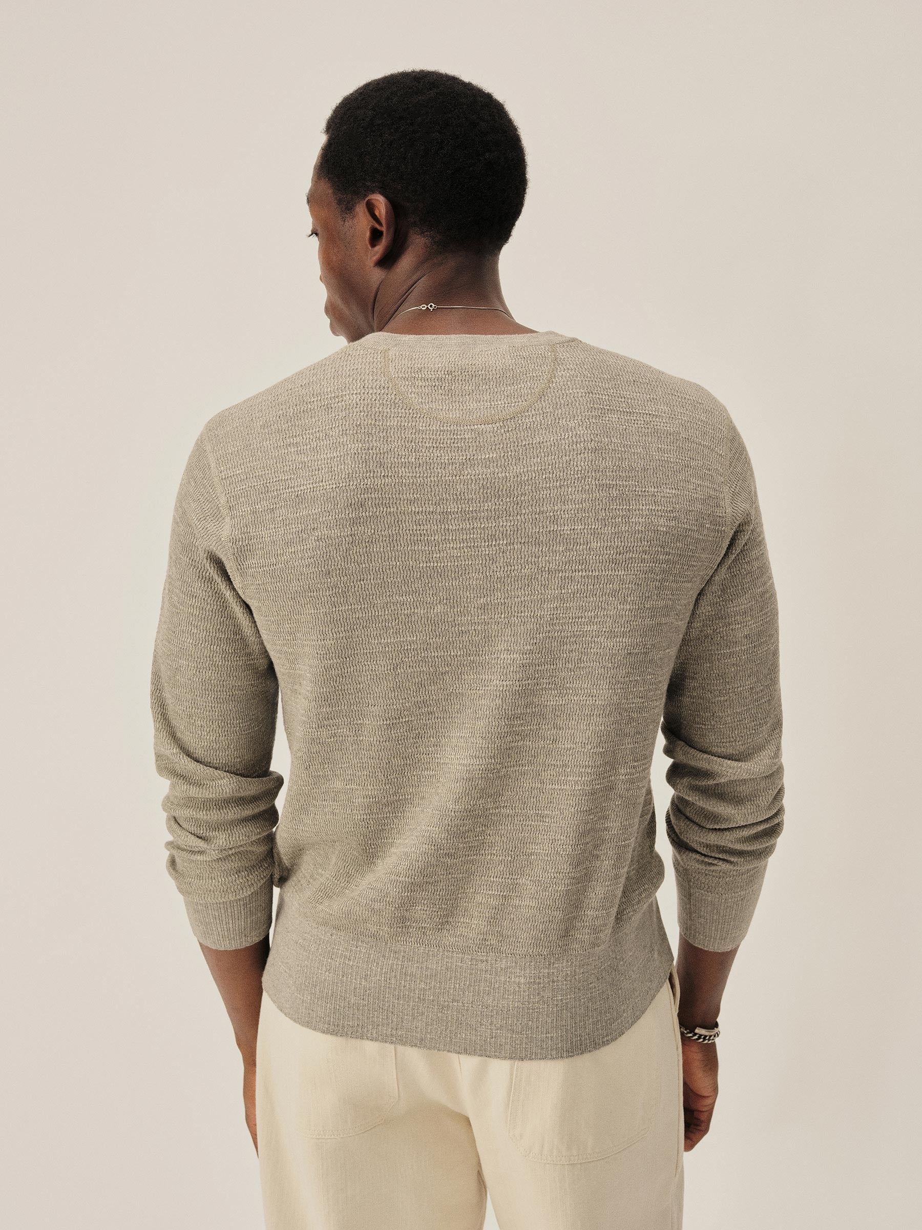 Heather Grey Daybreak Knit Rower - Image 6