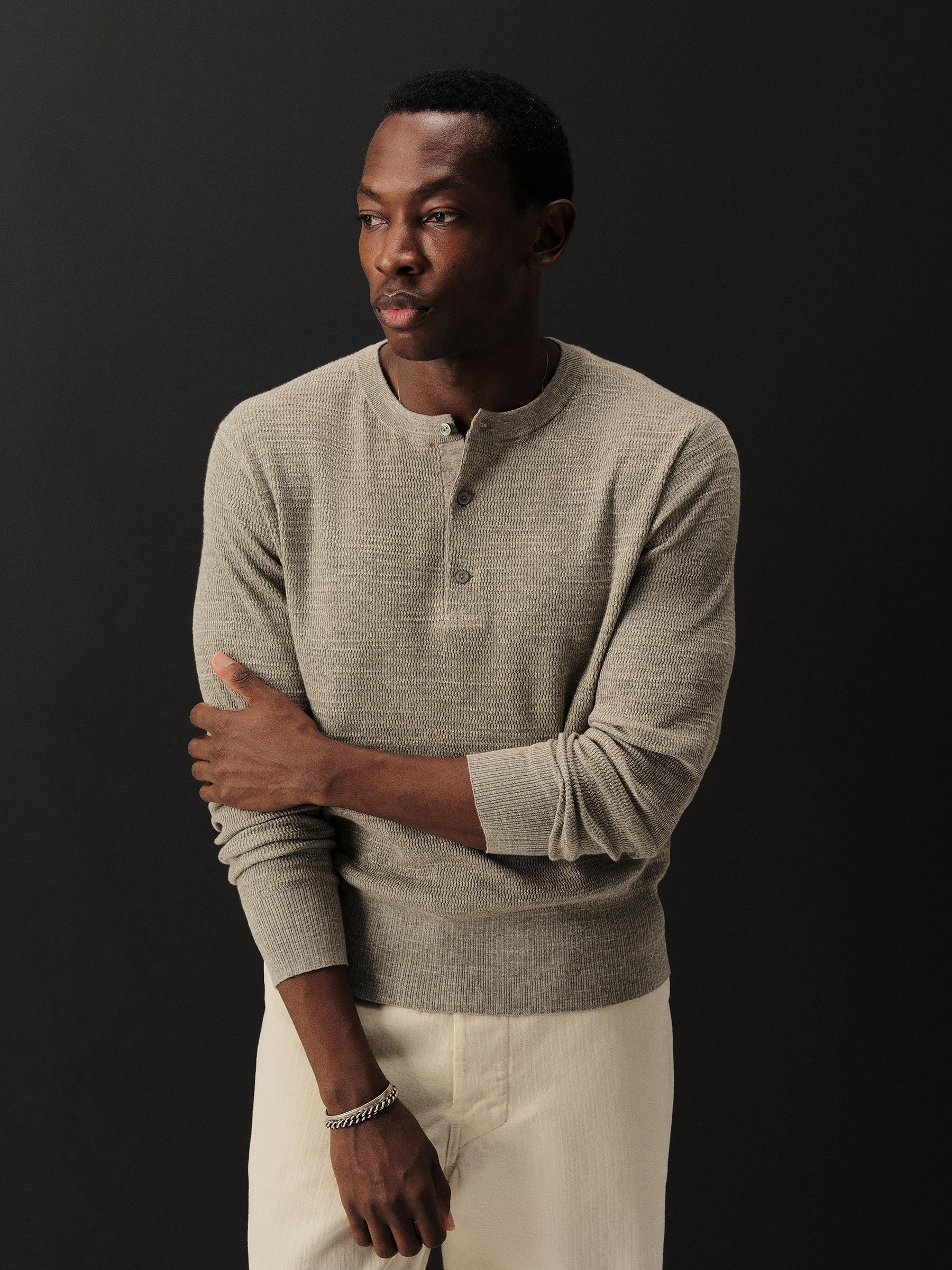 Heather Grey Daybreak Knit Rower - Image 7