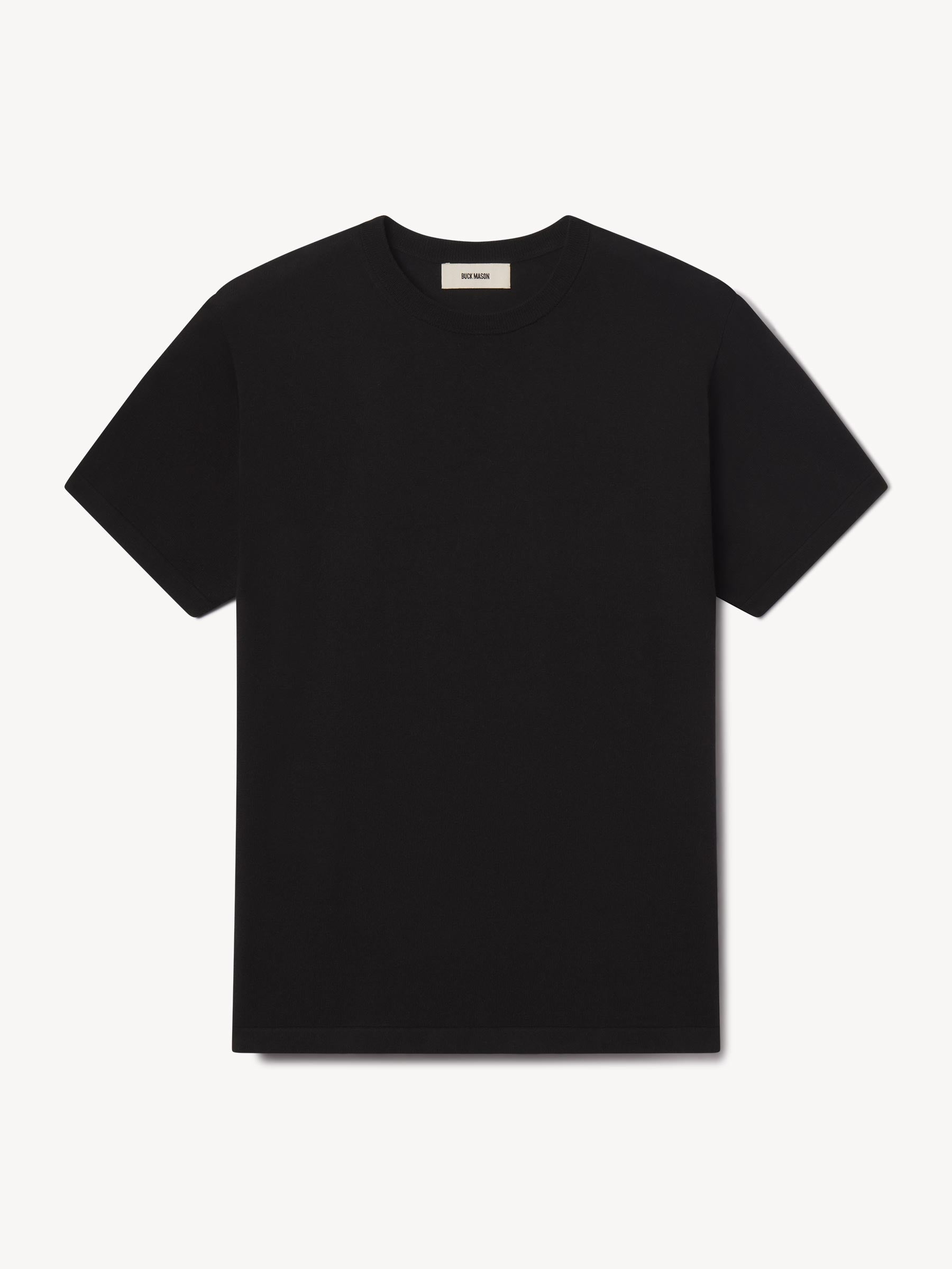 Black Como Cashmere Crew