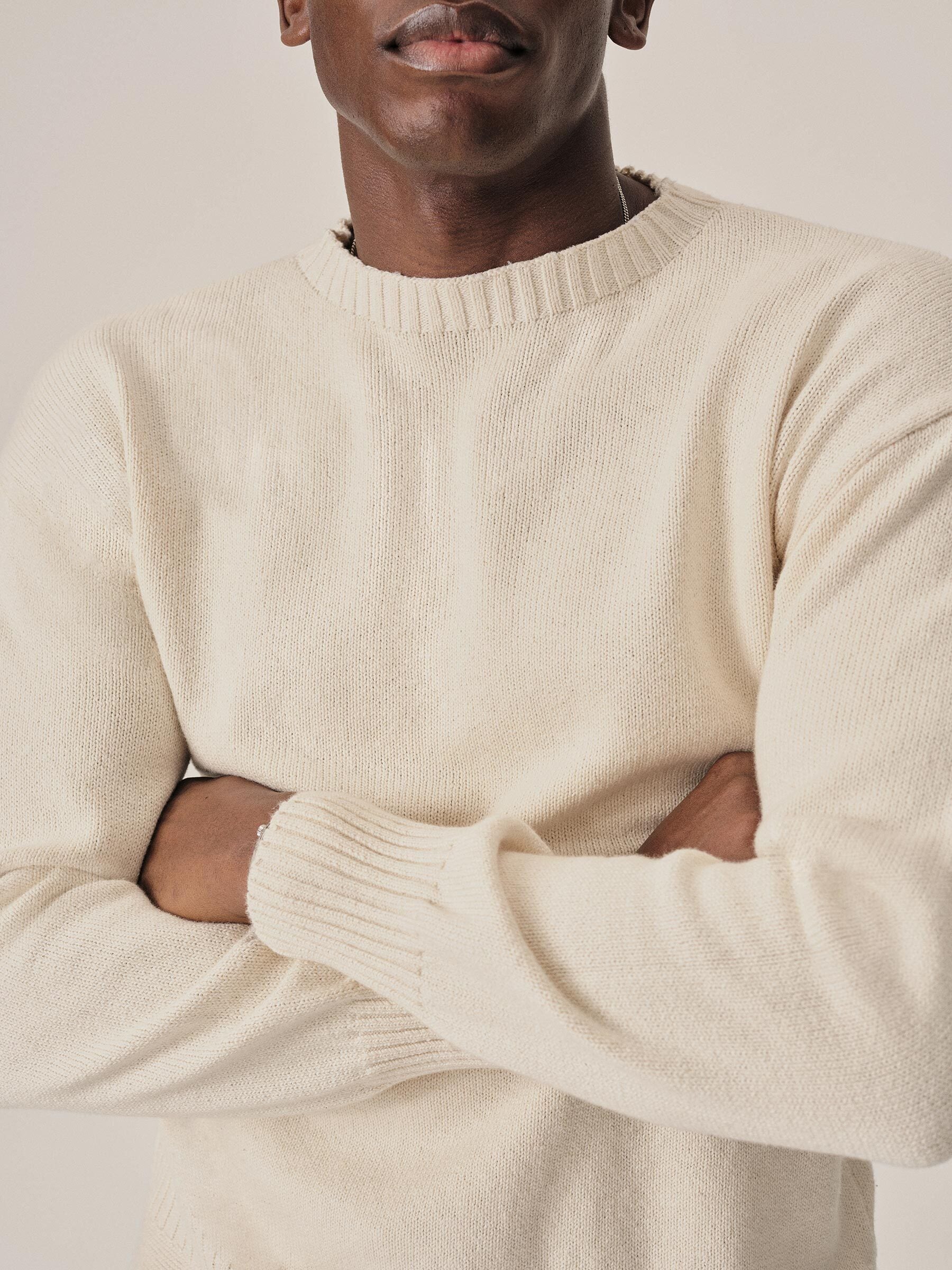 Cement Seafarer Cotton Guernsey - Image 3