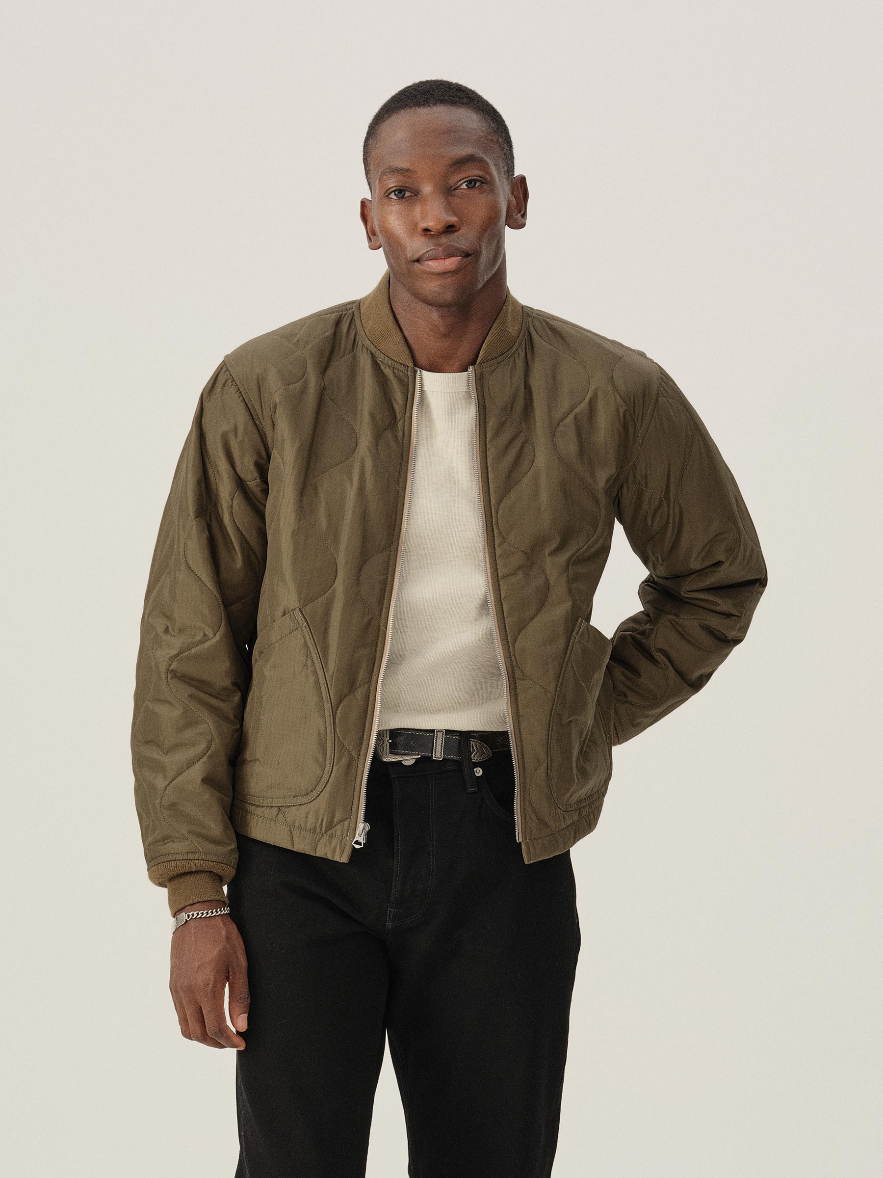 Peat Airlight Ripstop Bomber Jacket - Image 3