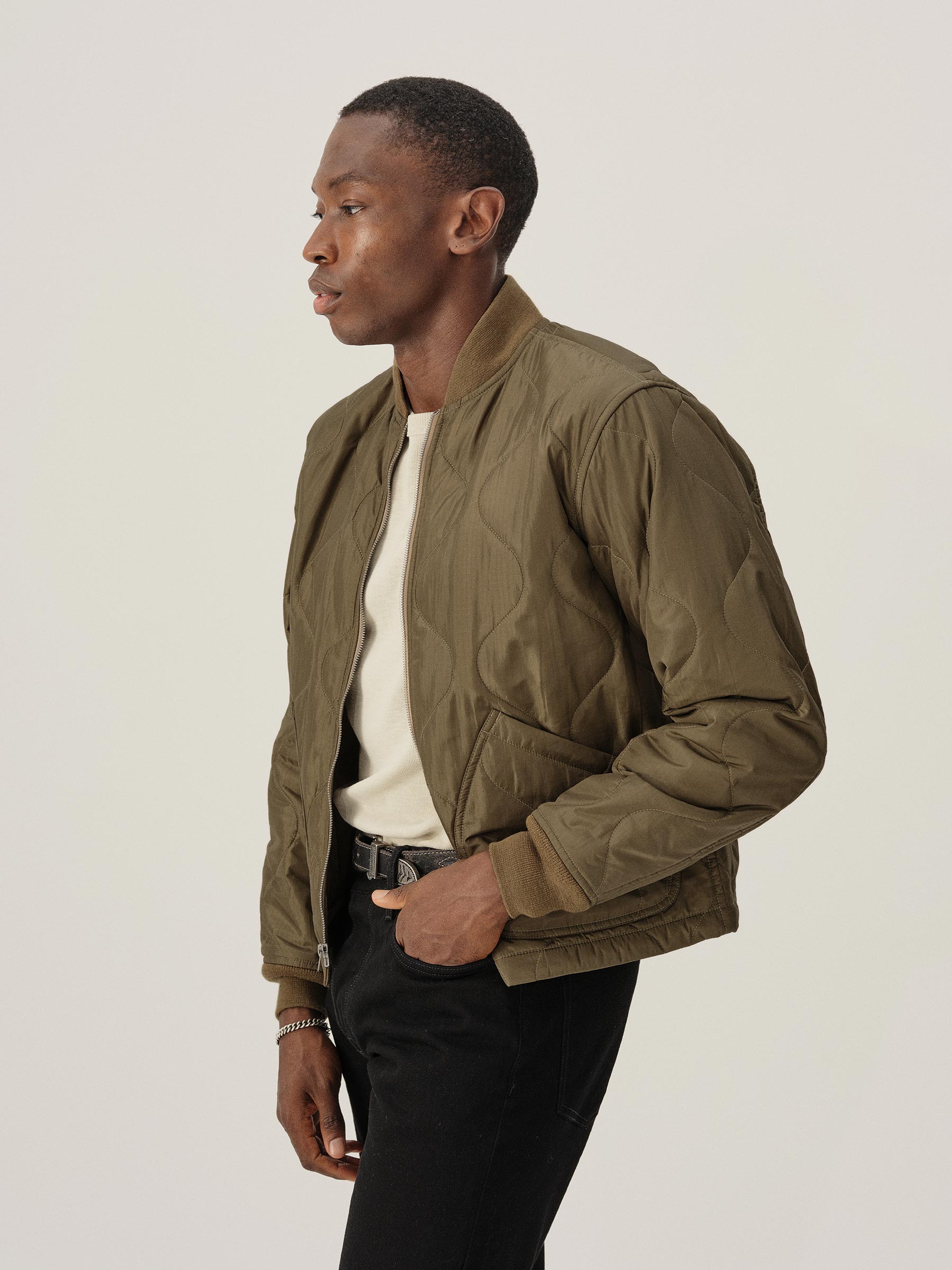 Peat Airlight Ripstop Bomber Jacket - Image 5