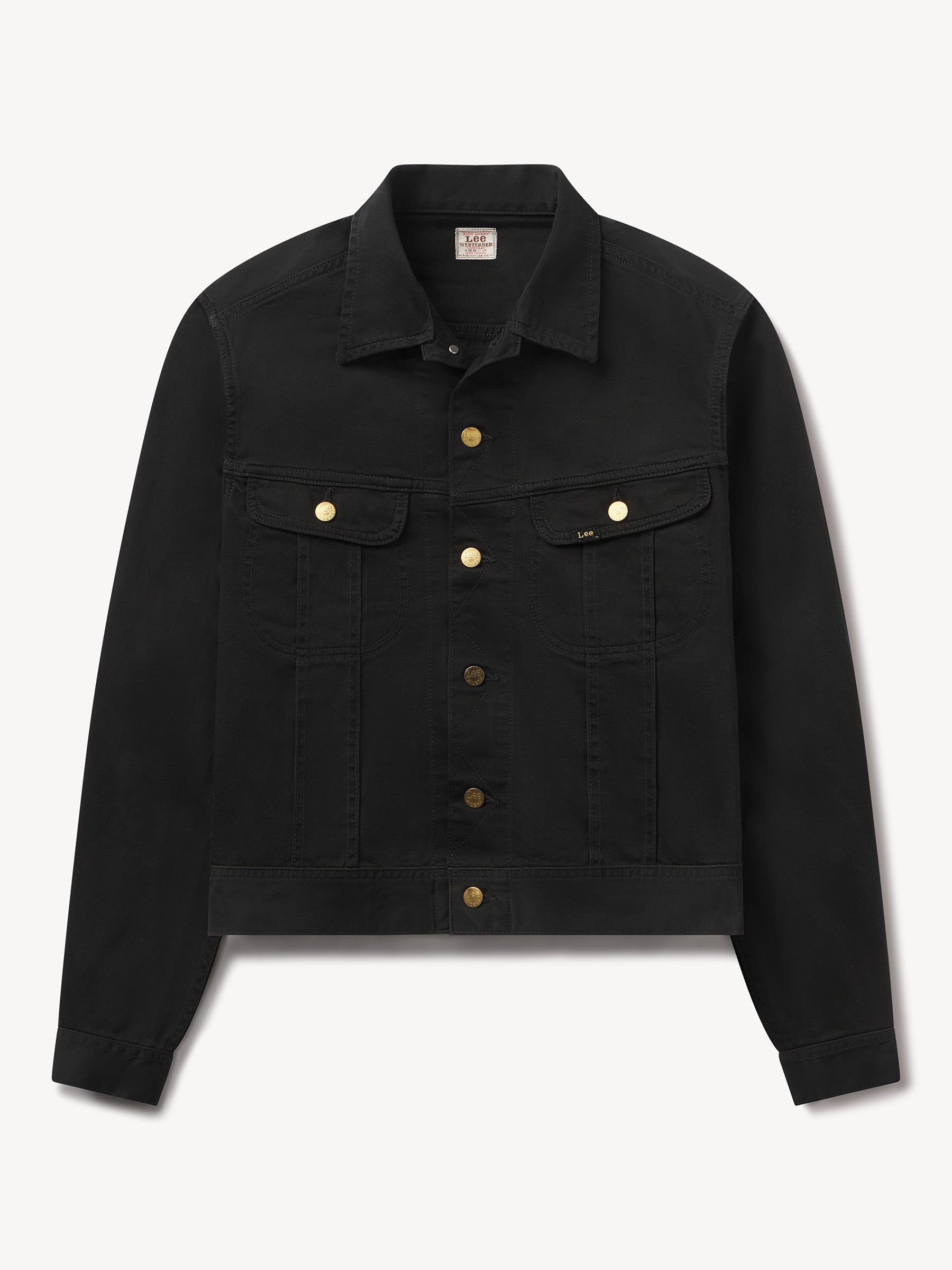 Alternative view of Black Lee X Buck Mason Sateen Westerner Jacket