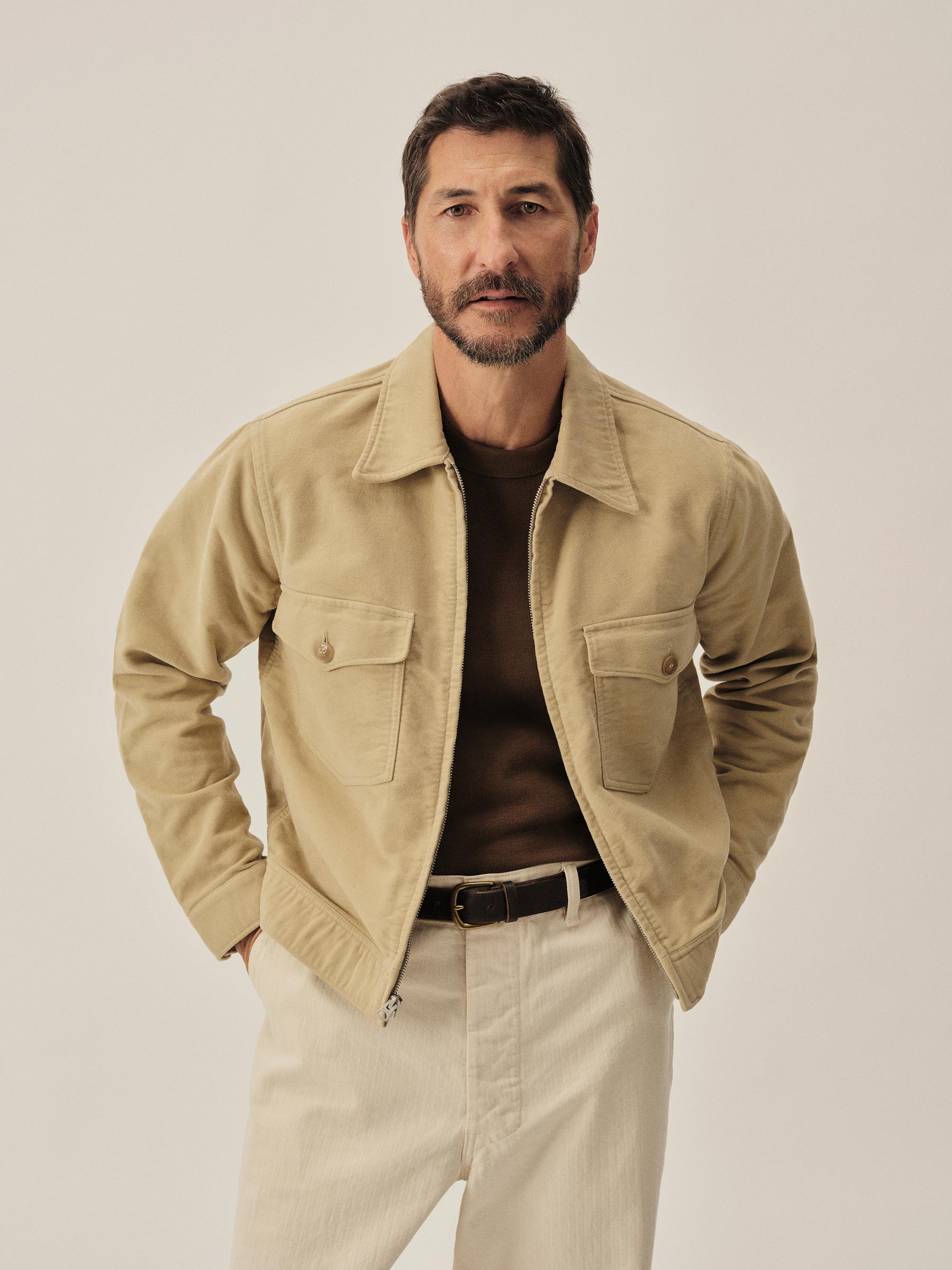 Palo Santo Italian Doeskin Station Jacket - Image 4