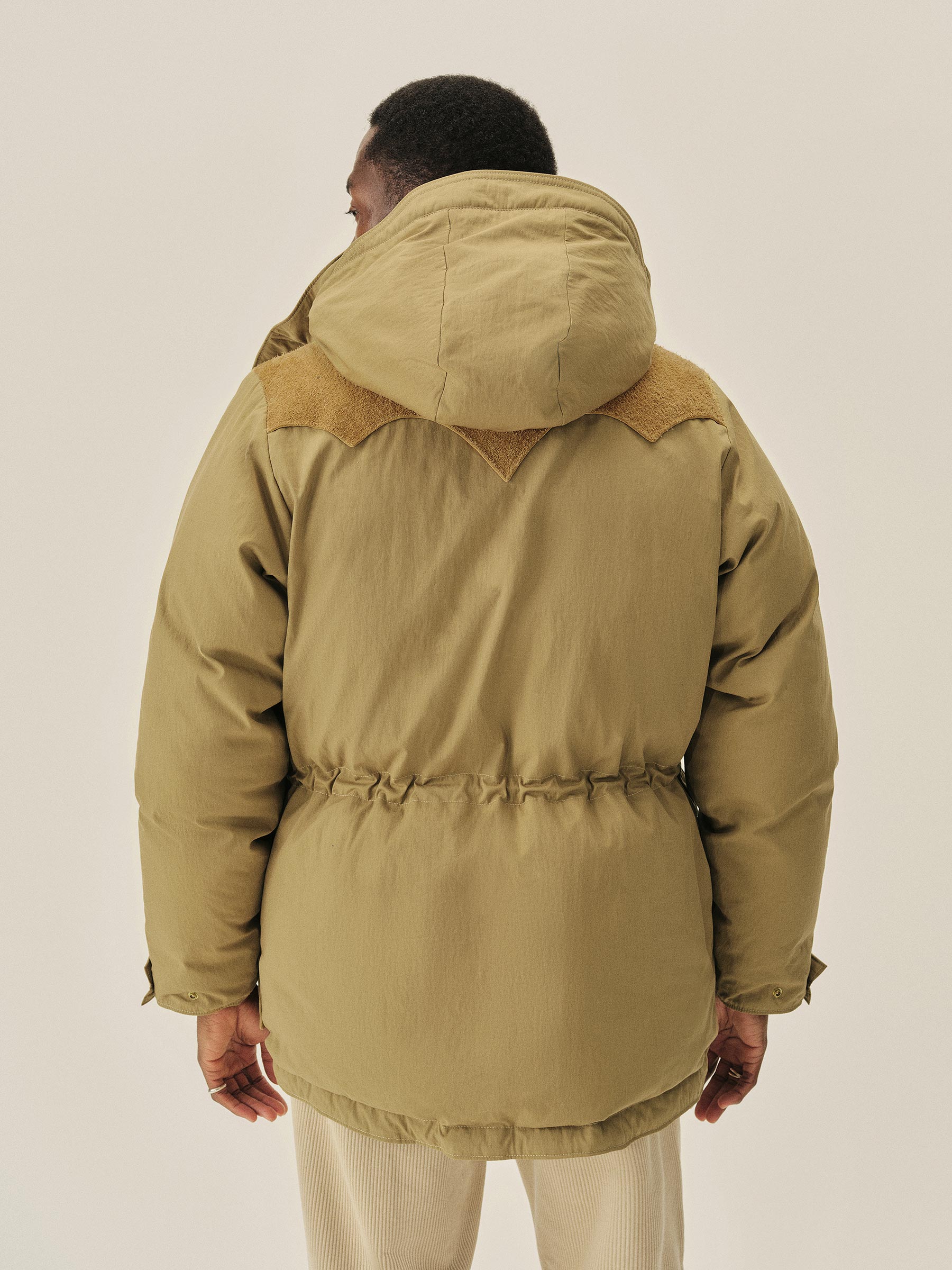 Classic Khaki Rocky Mountain Featherbed X Buck Mason Down Parka - Image 6