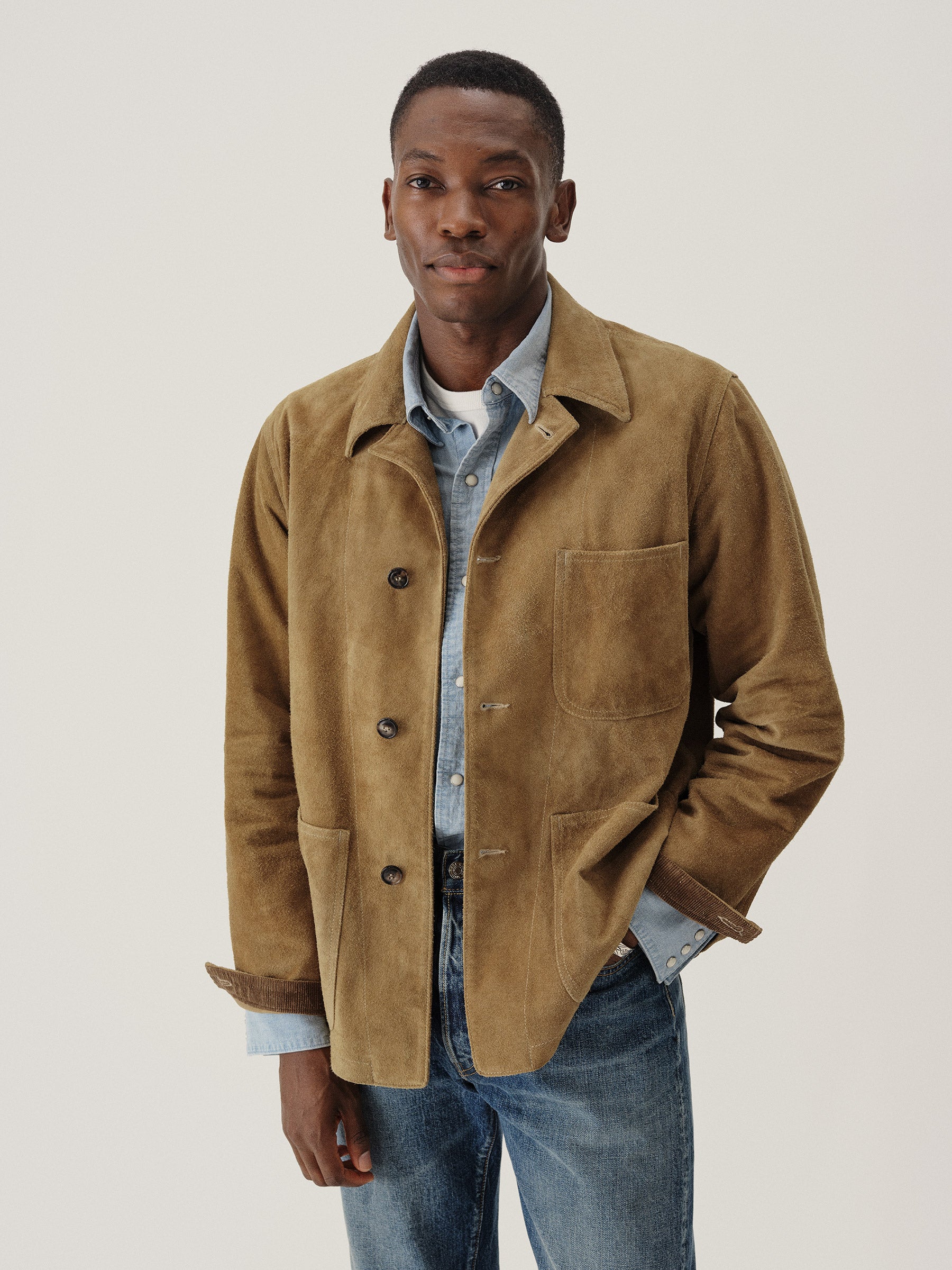 Heath Rambler Suede Sportsman Jacket - Image 4